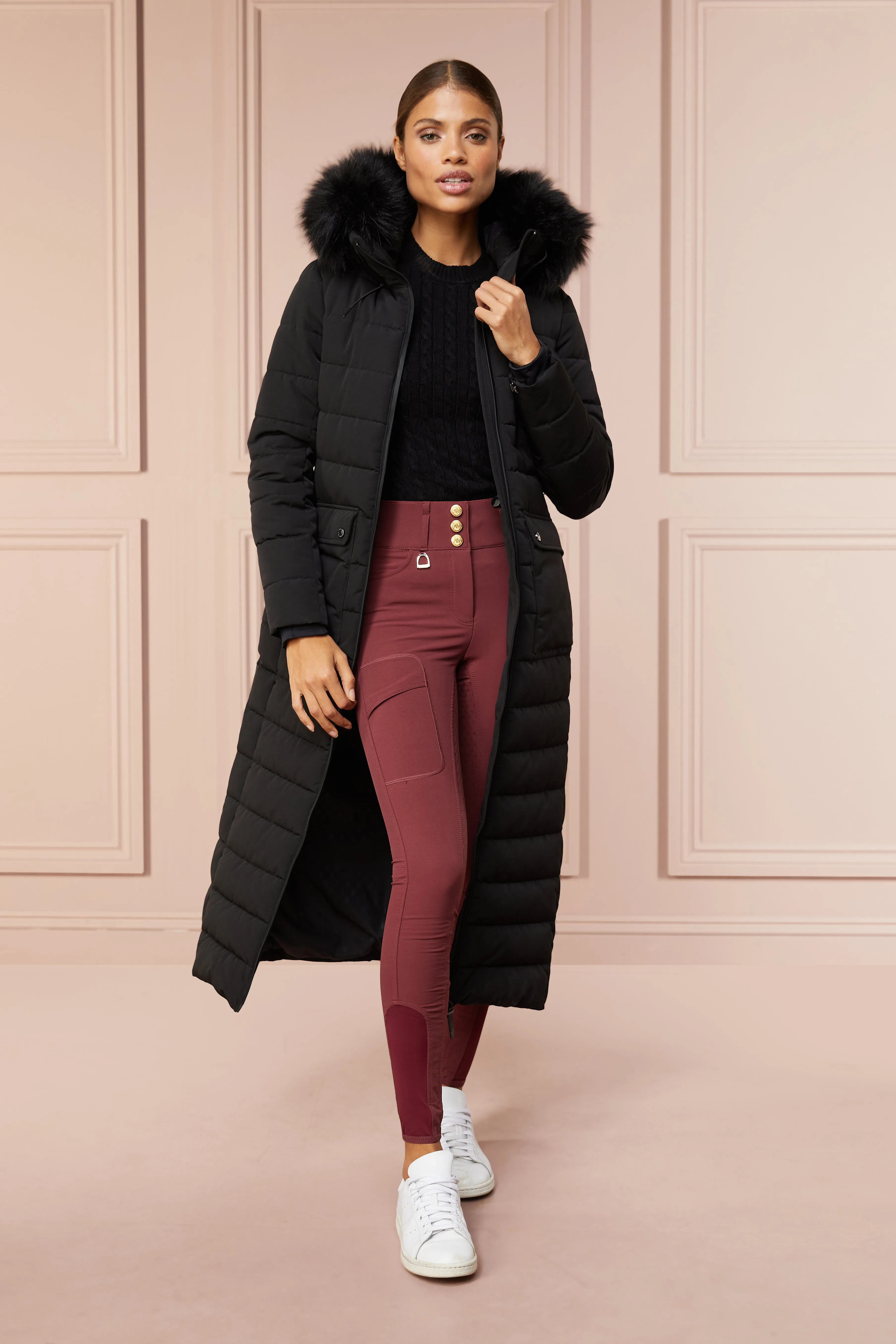 Ascot Breeches (Burgundy) sold by Holland Cooper product image thumbnail 3