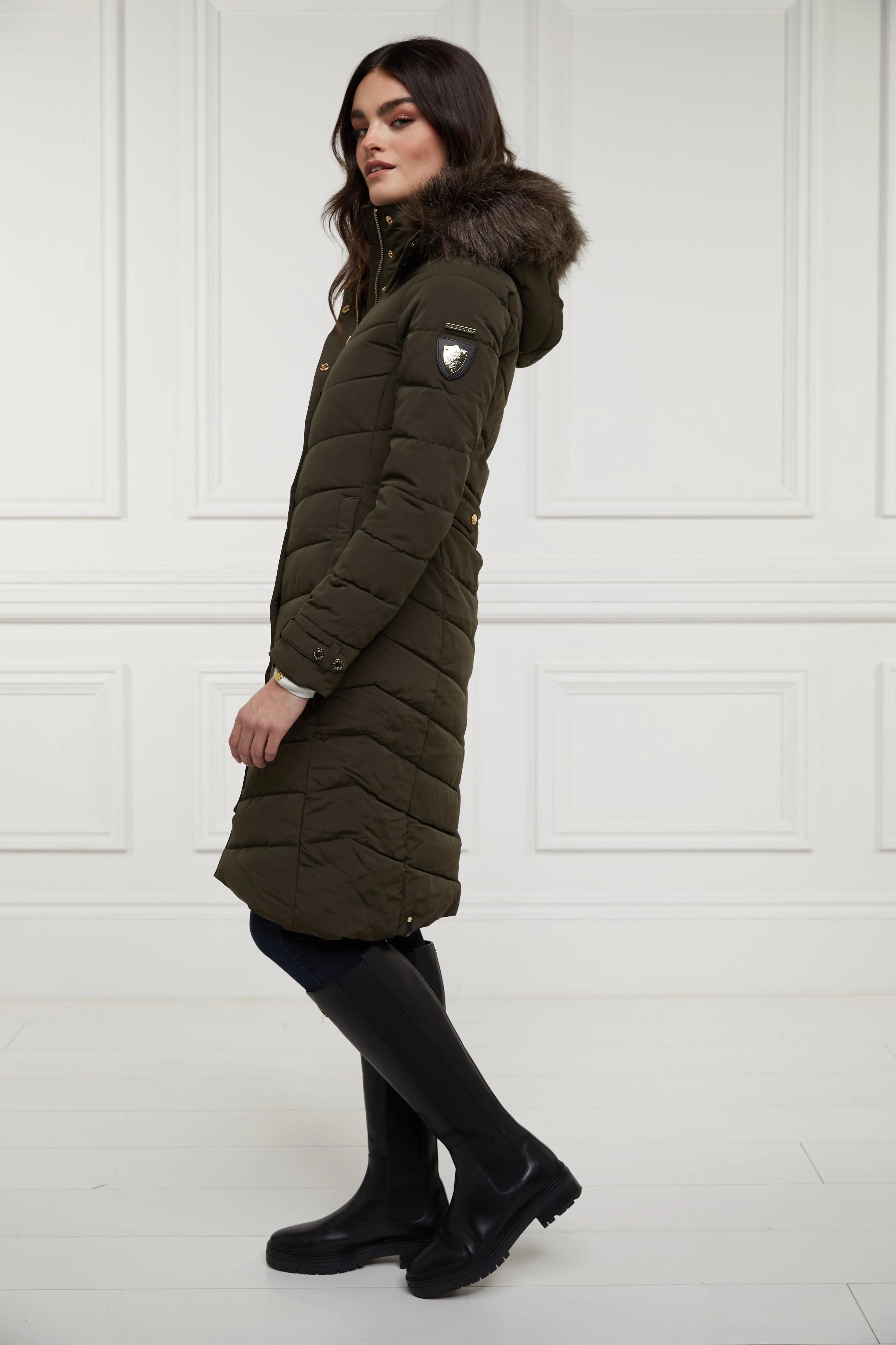 The Wellington Coat (Khaki) sold by Holland Cooper product image thumbnail 2