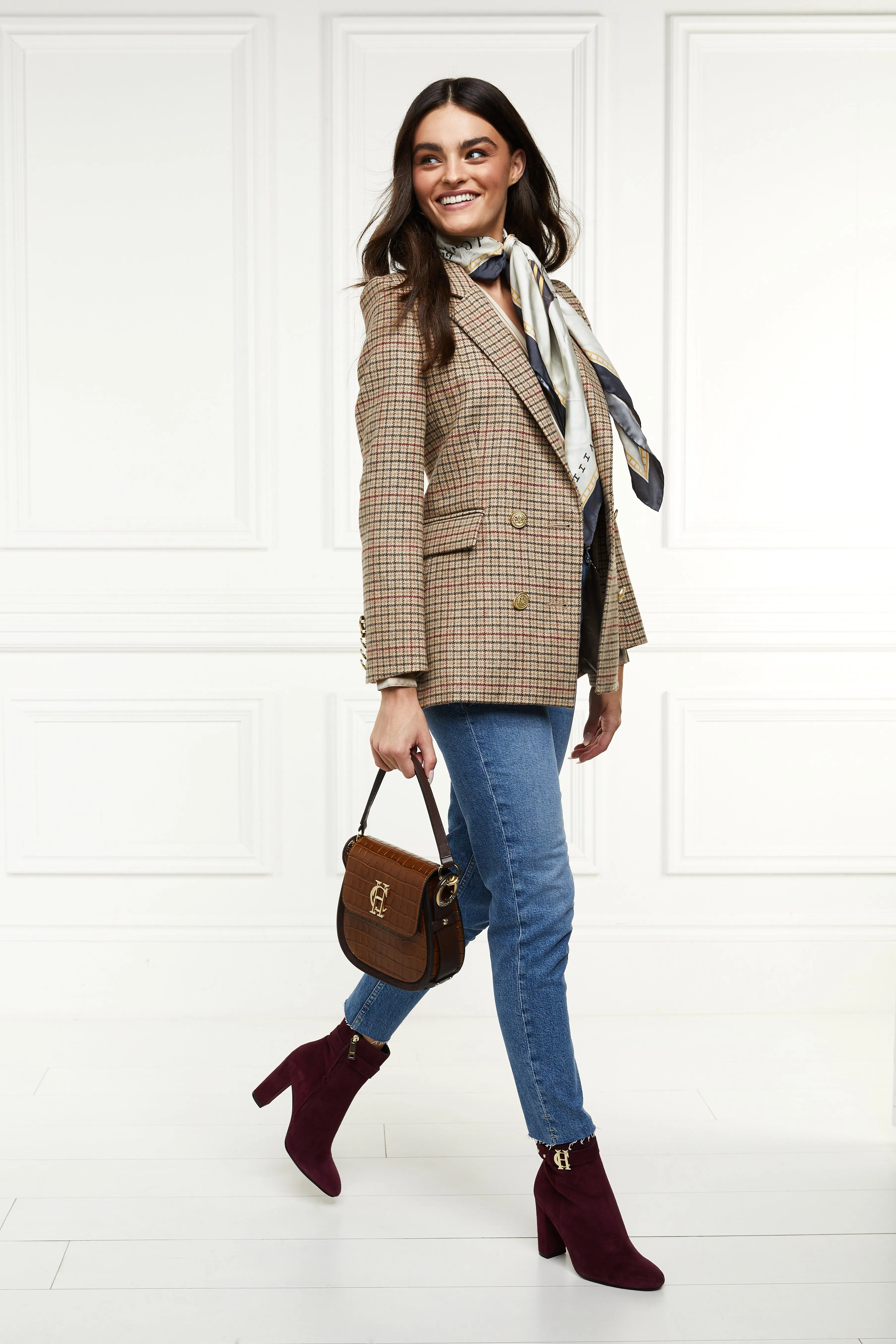 Double Breasted Blazer (Charlton Tweed) sold by Holland Cooper product image thumbnail 3