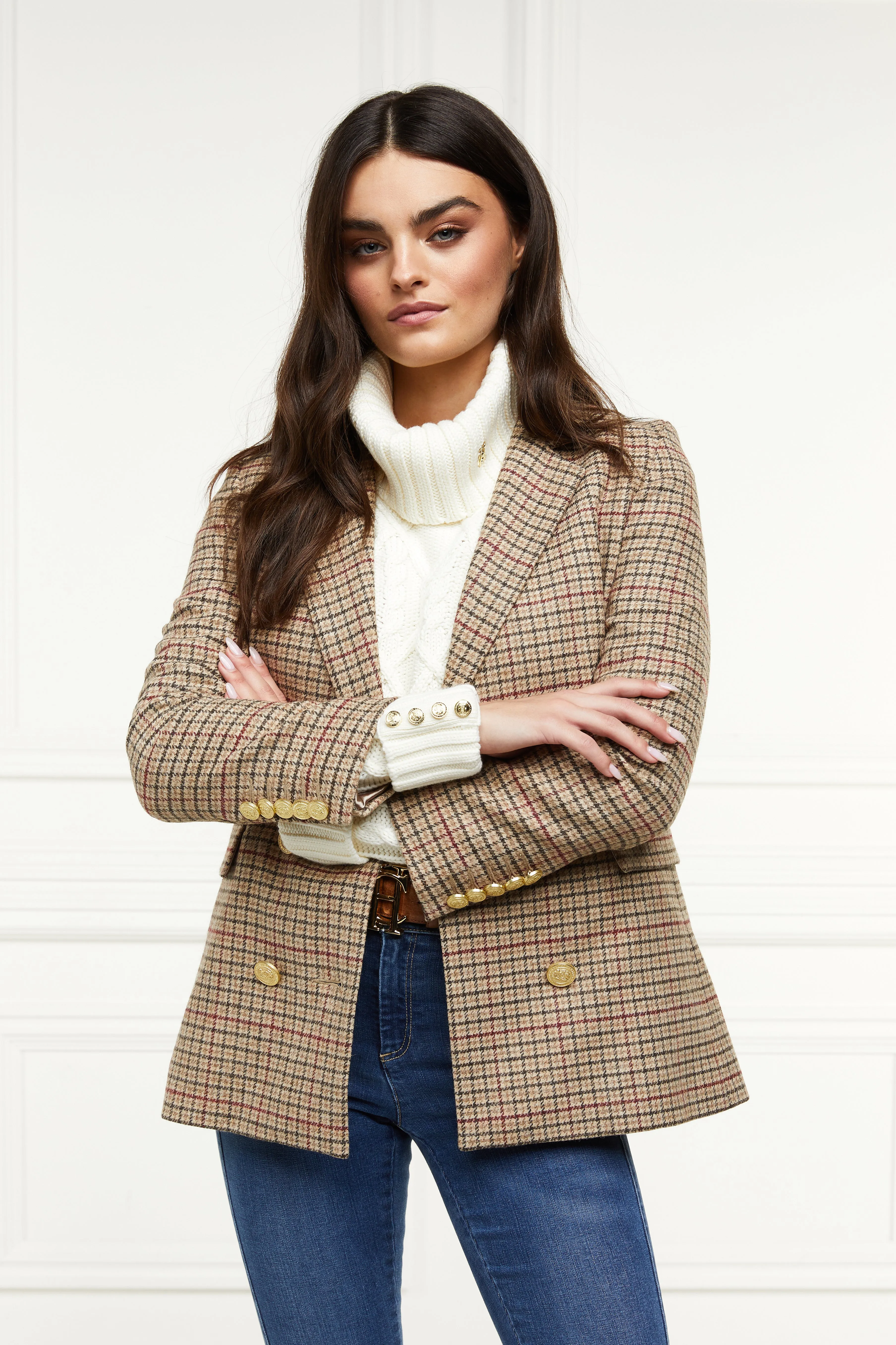Double Breasted Blazer (Charlton Tweed) sold by Holland Cooper product image thumbnail 2