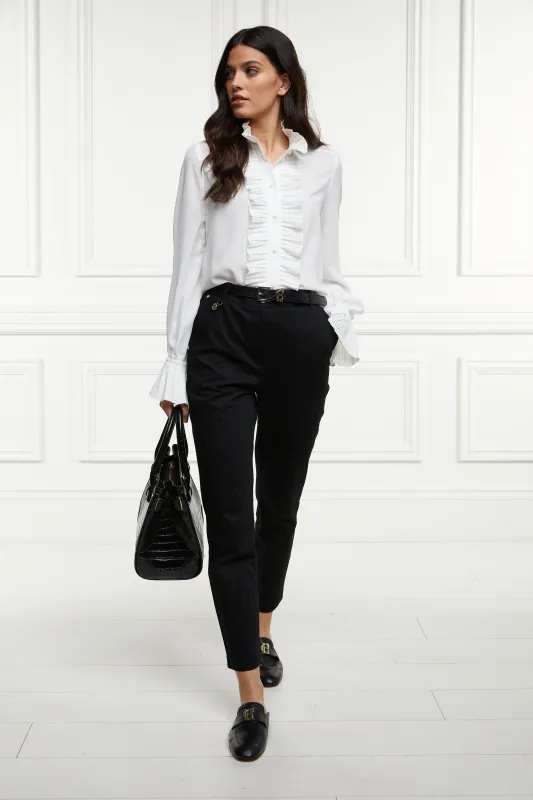 Bexley Cigarette Trouser (Black) made by Holland Cooper