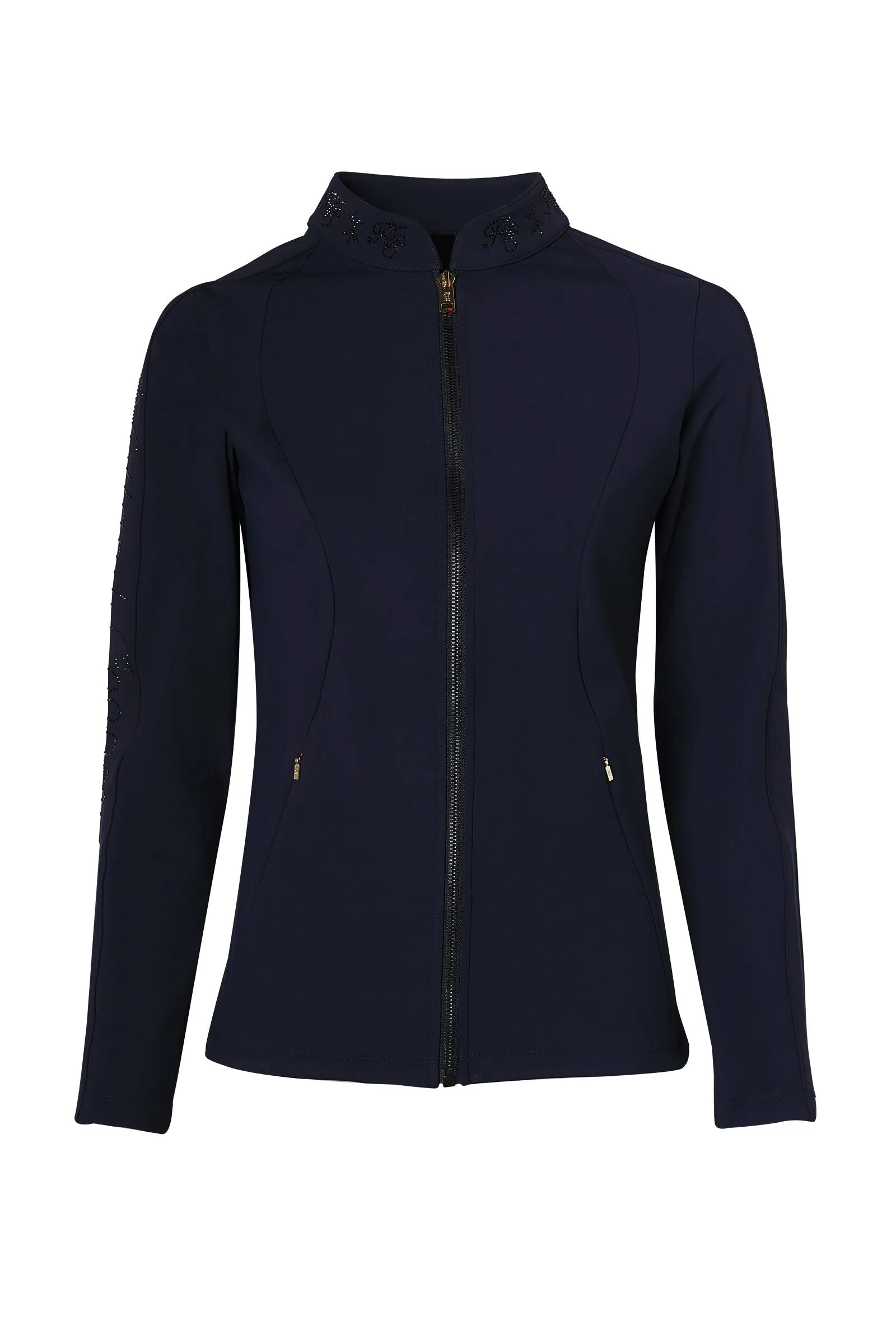 Crystal Zip Jacket (Ink Navy) sold by Holland Cooper product image thumbnail 4