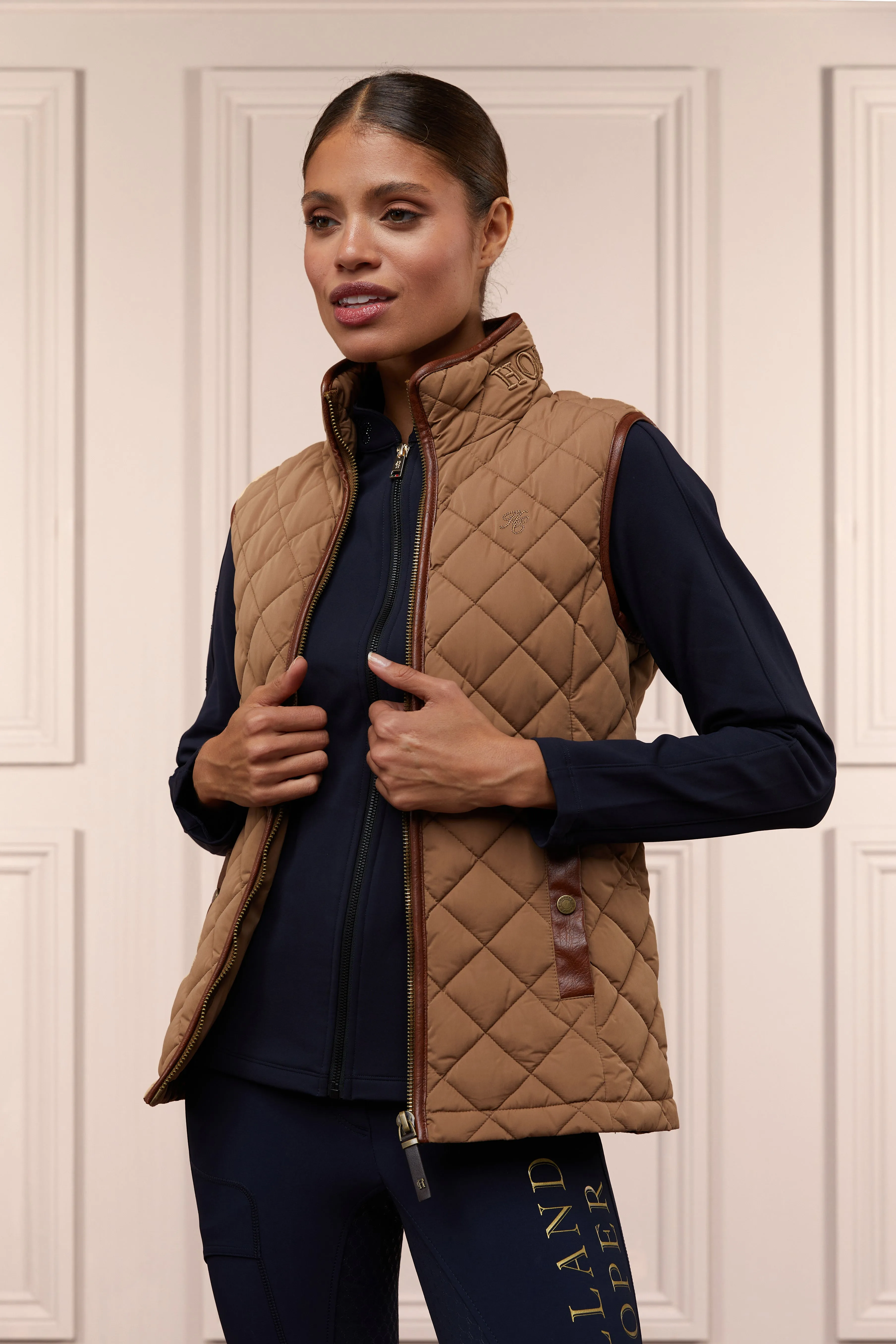 Crystal Zip Jacket (Ink Navy) sold by Holland Cooper product image thumbnail 2