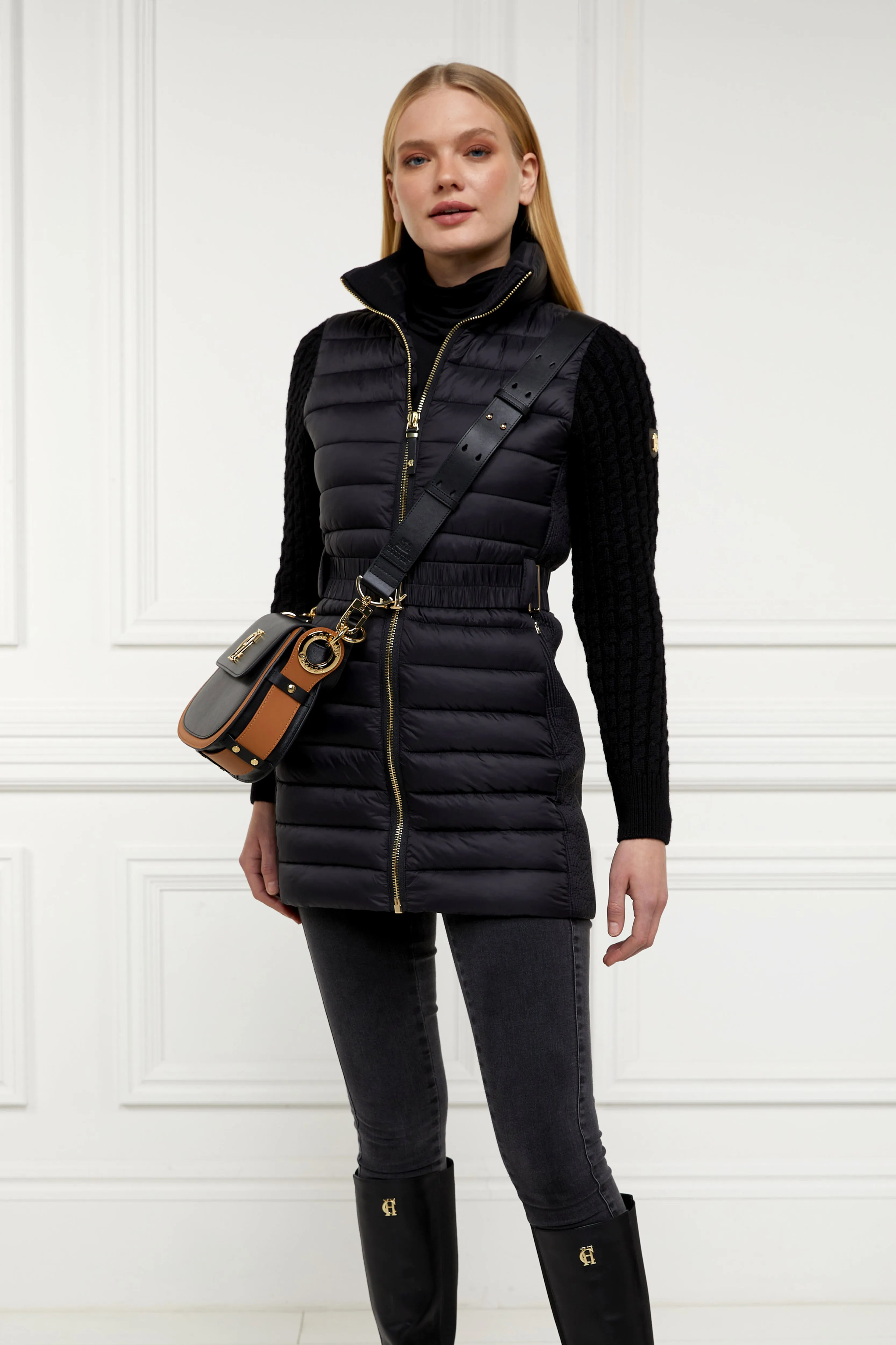 Linfold Hybrid Coat (Black) sold by Holland Cooper product image thumbnail 2