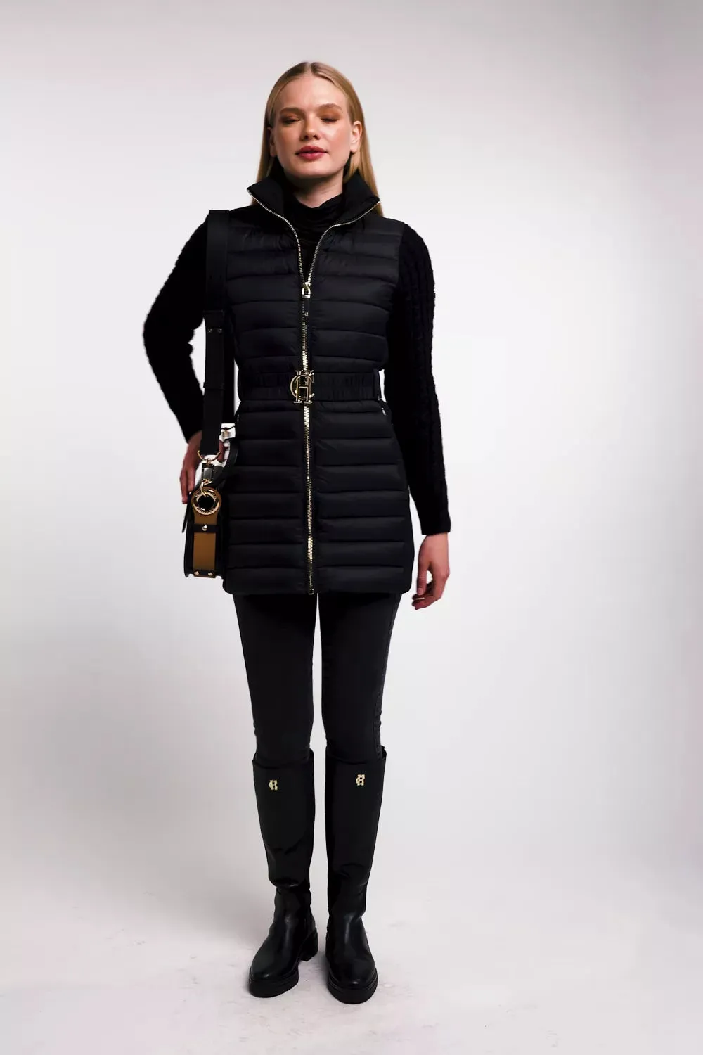 Linfold Hybrid Coat (Black) sold by Holland Cooper product image thumbnail 5