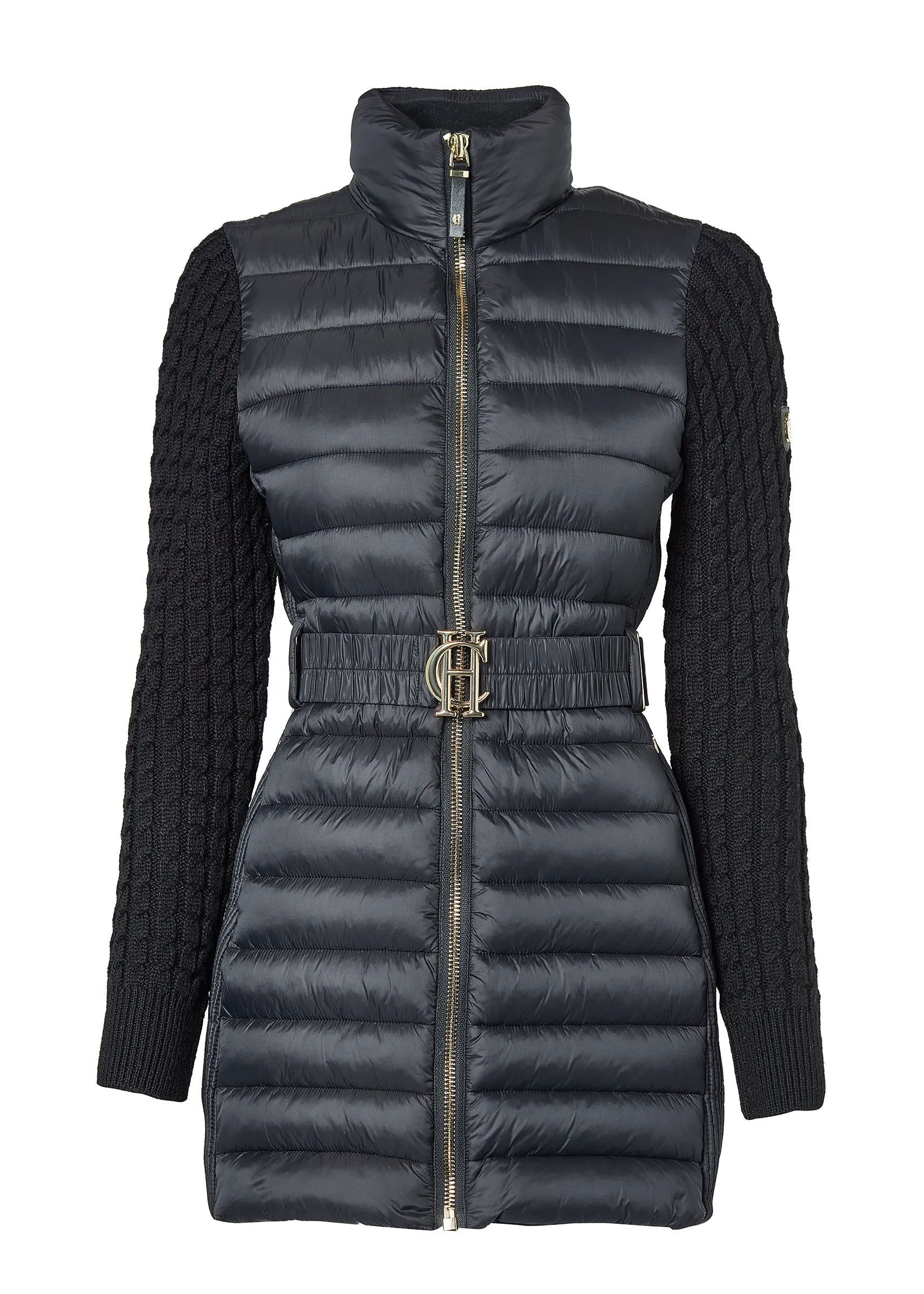 Linfold Hybrid Coat (Black) sold by Holland Cooper product image thumbnail 4