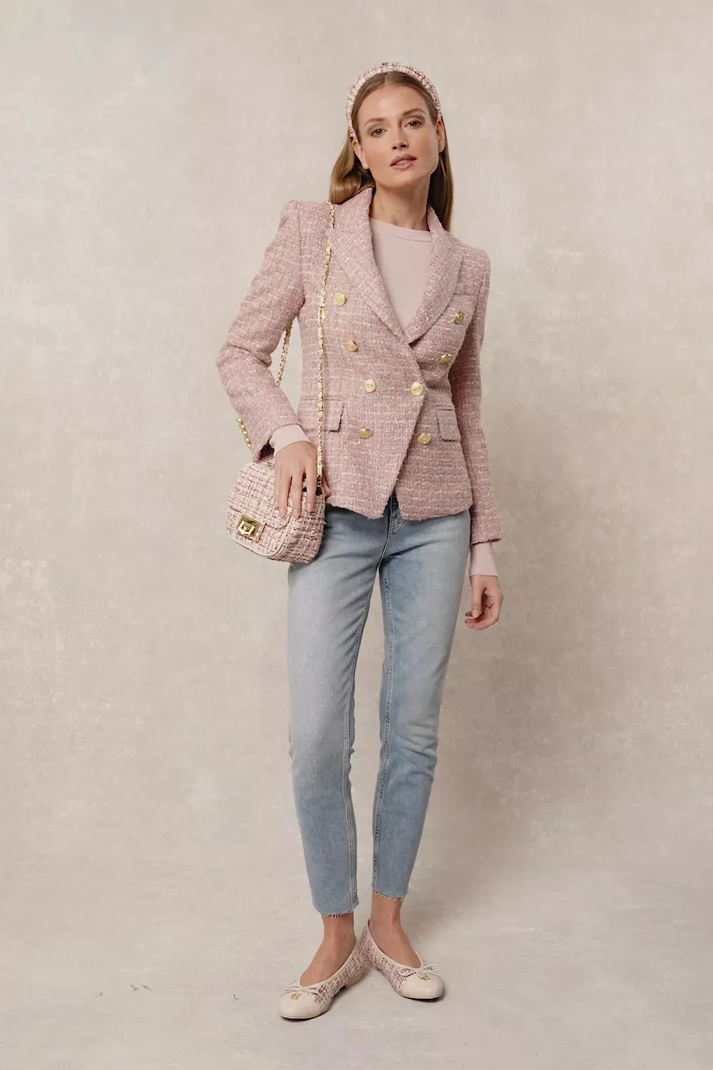 Knightsbridge Blazer (Dusky Rose) sold by Holland Cooper product image thumbnail 5