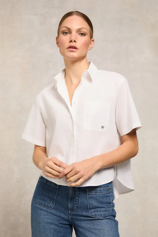 Anna Shirt (White) sold by Holland Cooper