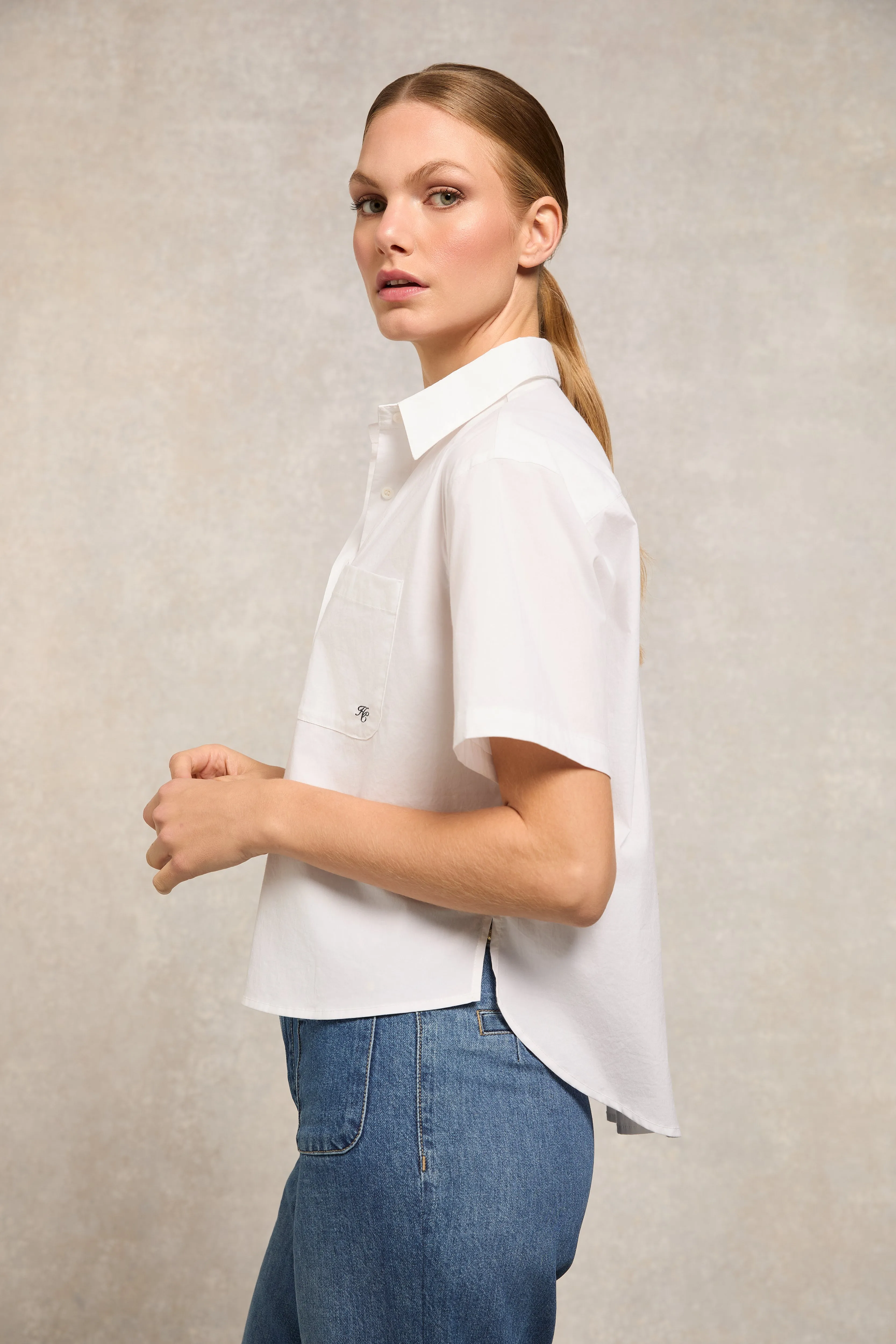 Anna Shirt (White) sold by Holland Cooper product image thumbnail 2