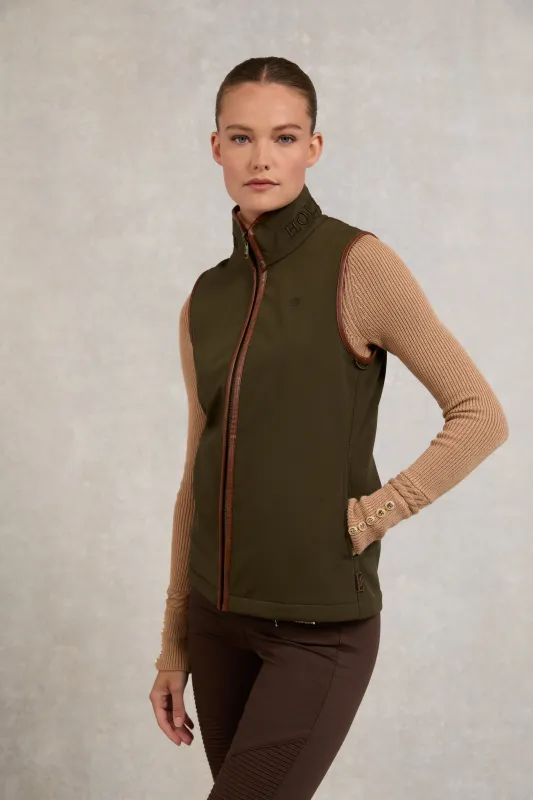 Stamford Gilet (Khaki) sold by Holland Cooper