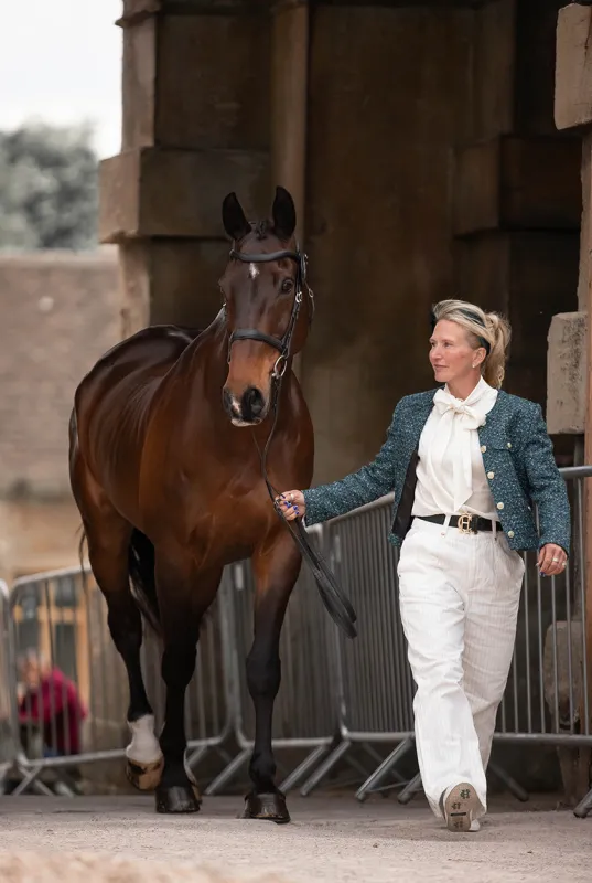 Kylie Roddy Trot Up Look One made by Holland Cooper