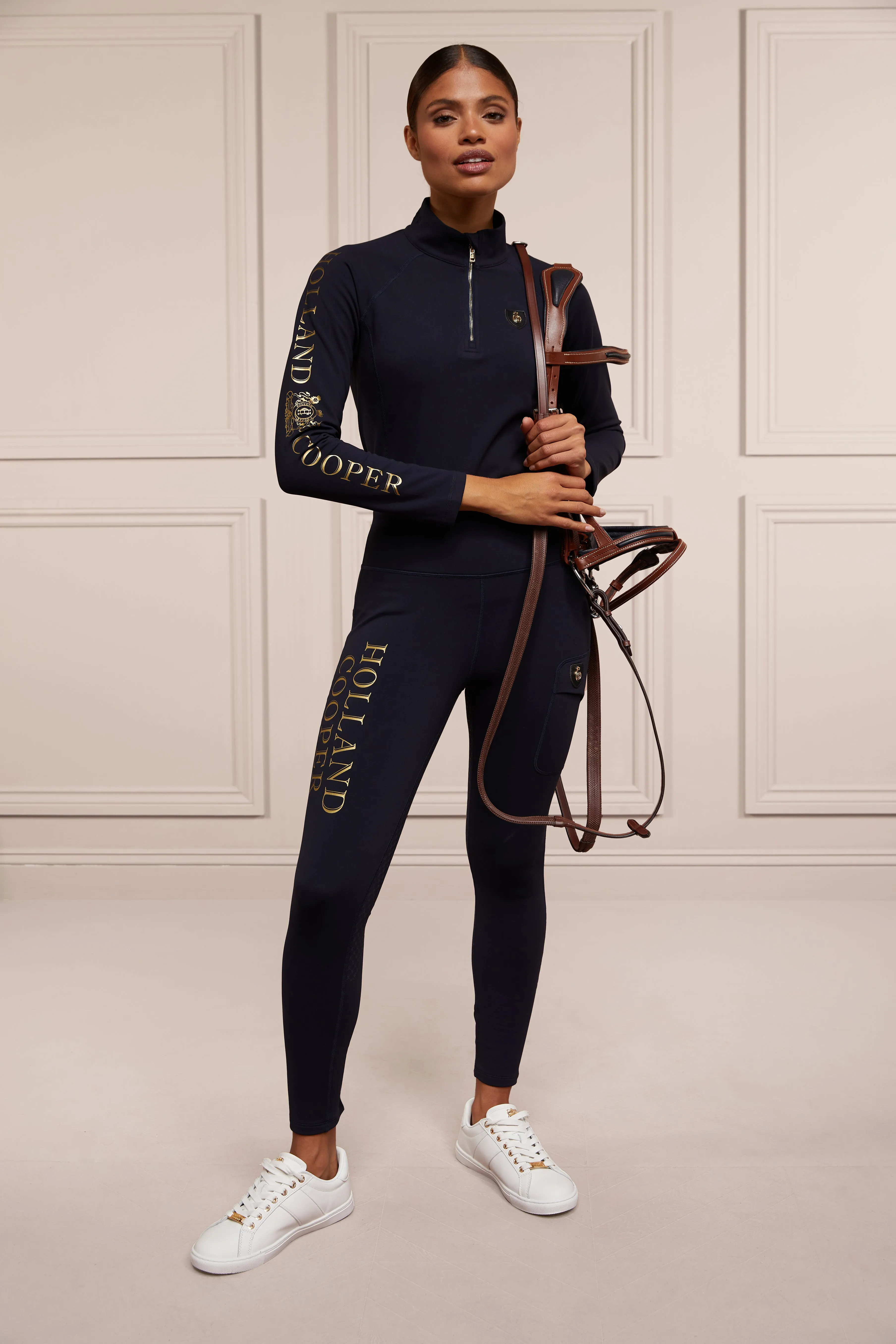 Halcot Thermal Base Layer (Ink Navy) sold by Holland Cooper product image thumbnail 3