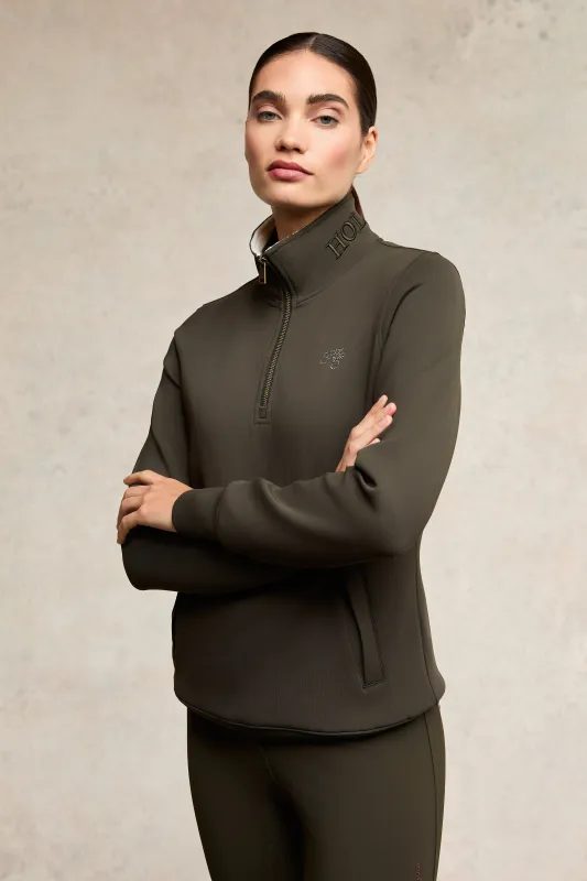 Training Henley (Dark Olive) sold by Holland Cooper