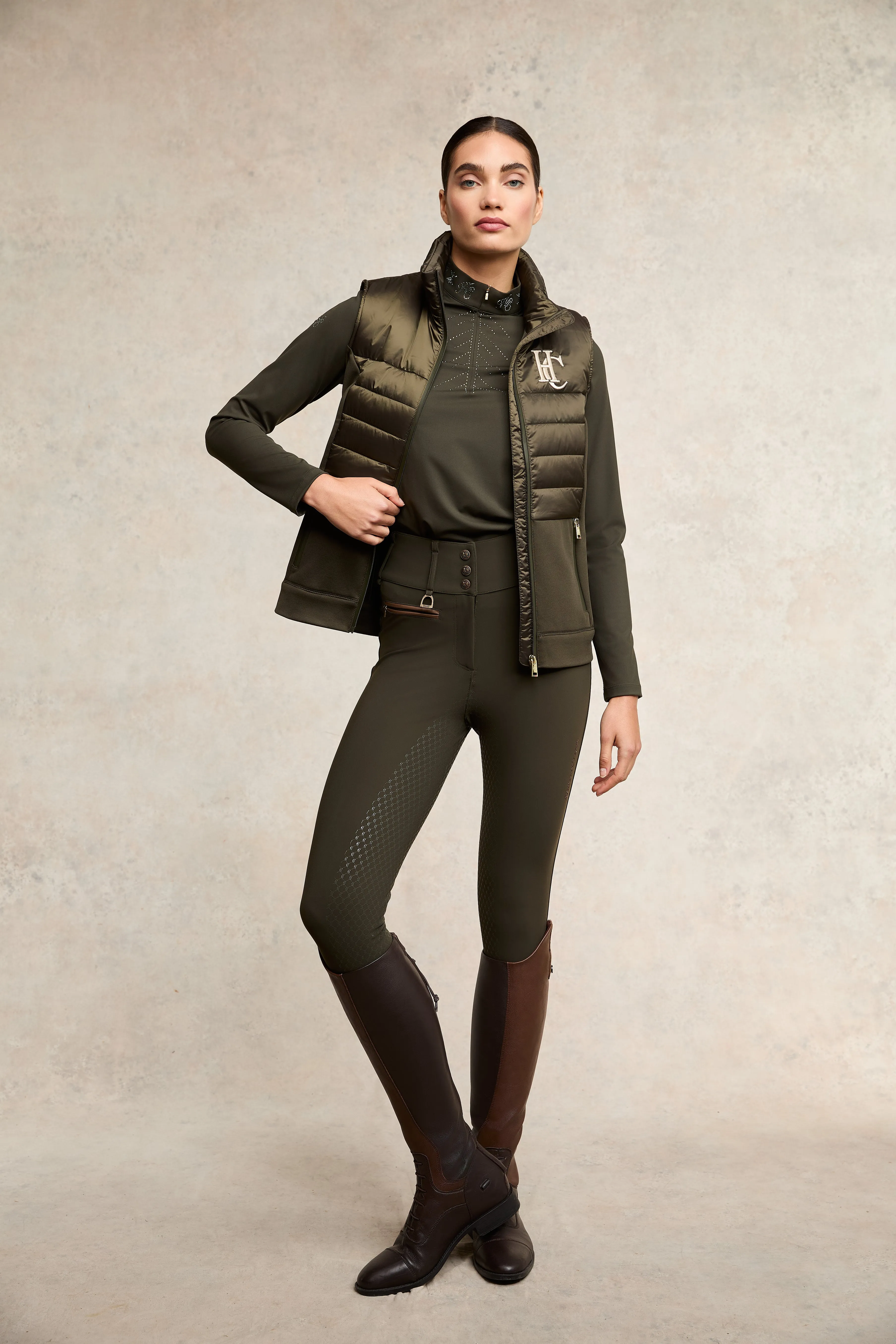 Hybrid Gilet (Khaki) sold by Holland Cooper product image thumbnail 2