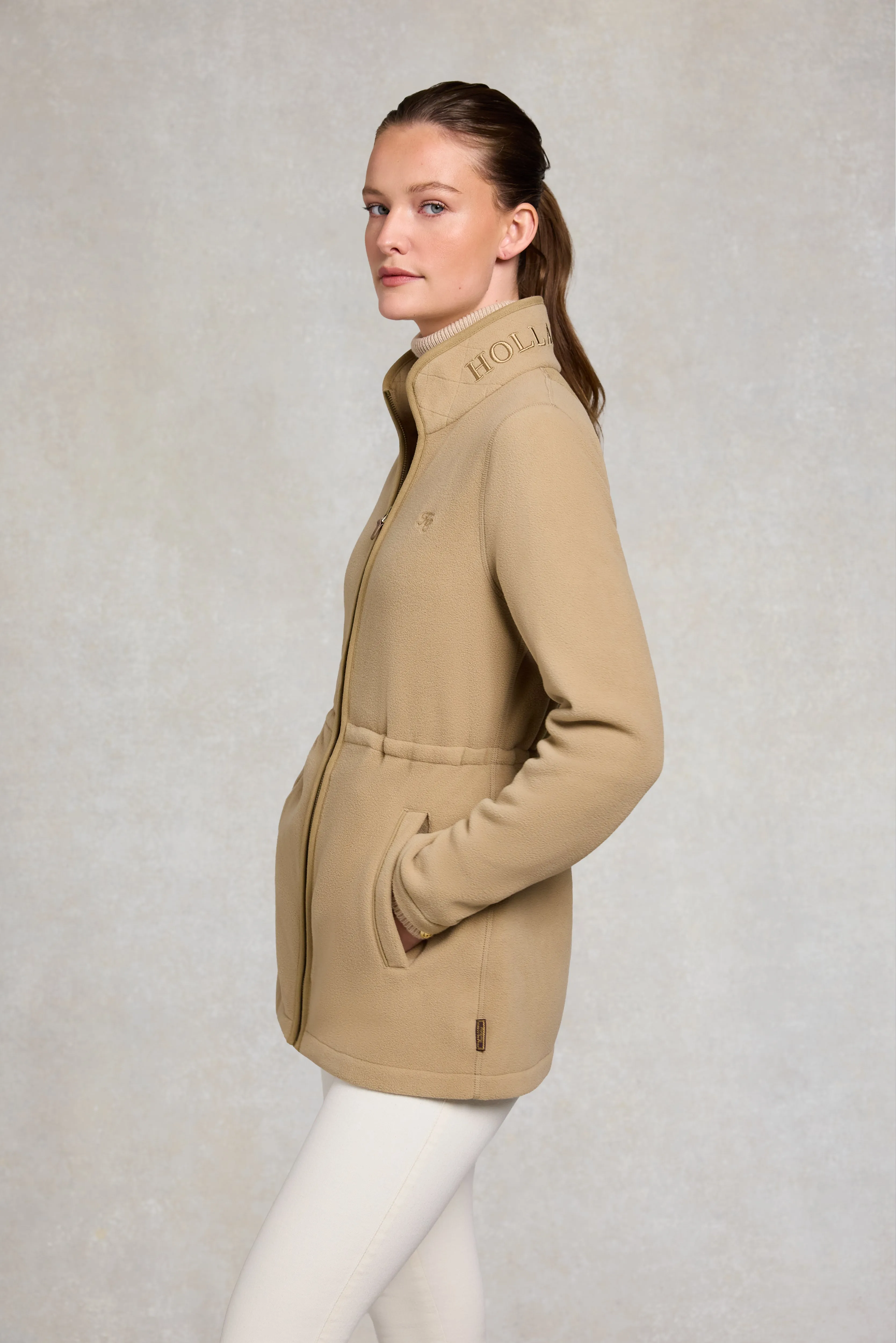 Country Longline Fleece (Sand) sold by Holland Cooper product image thumbnail 3