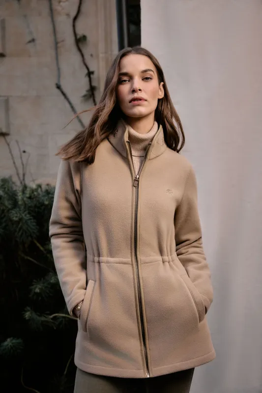 Country Longline Fleece (Sand) made by Holland Cooper