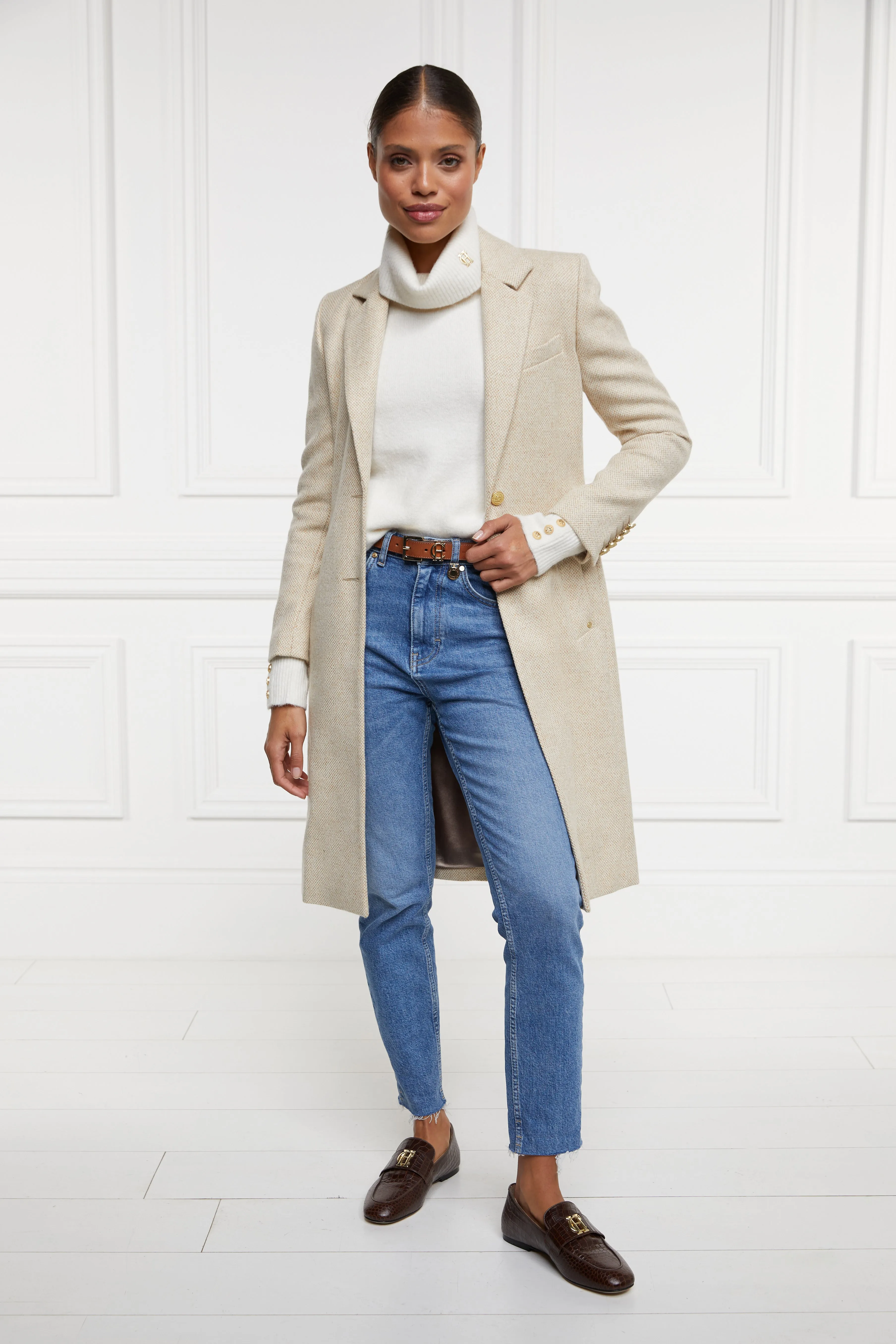 Regency Coat (Biscuit) sold by Holland Cooper