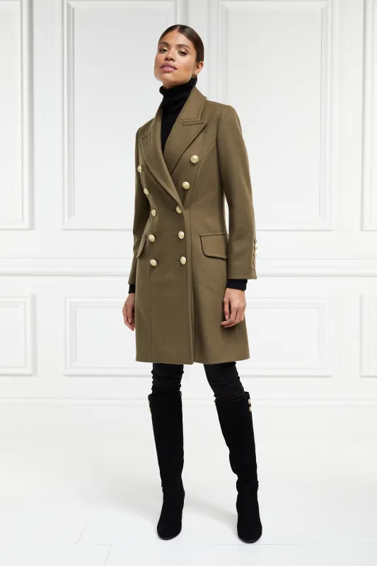 Imperial Military Coat (Khaki) made by Holland Cooper