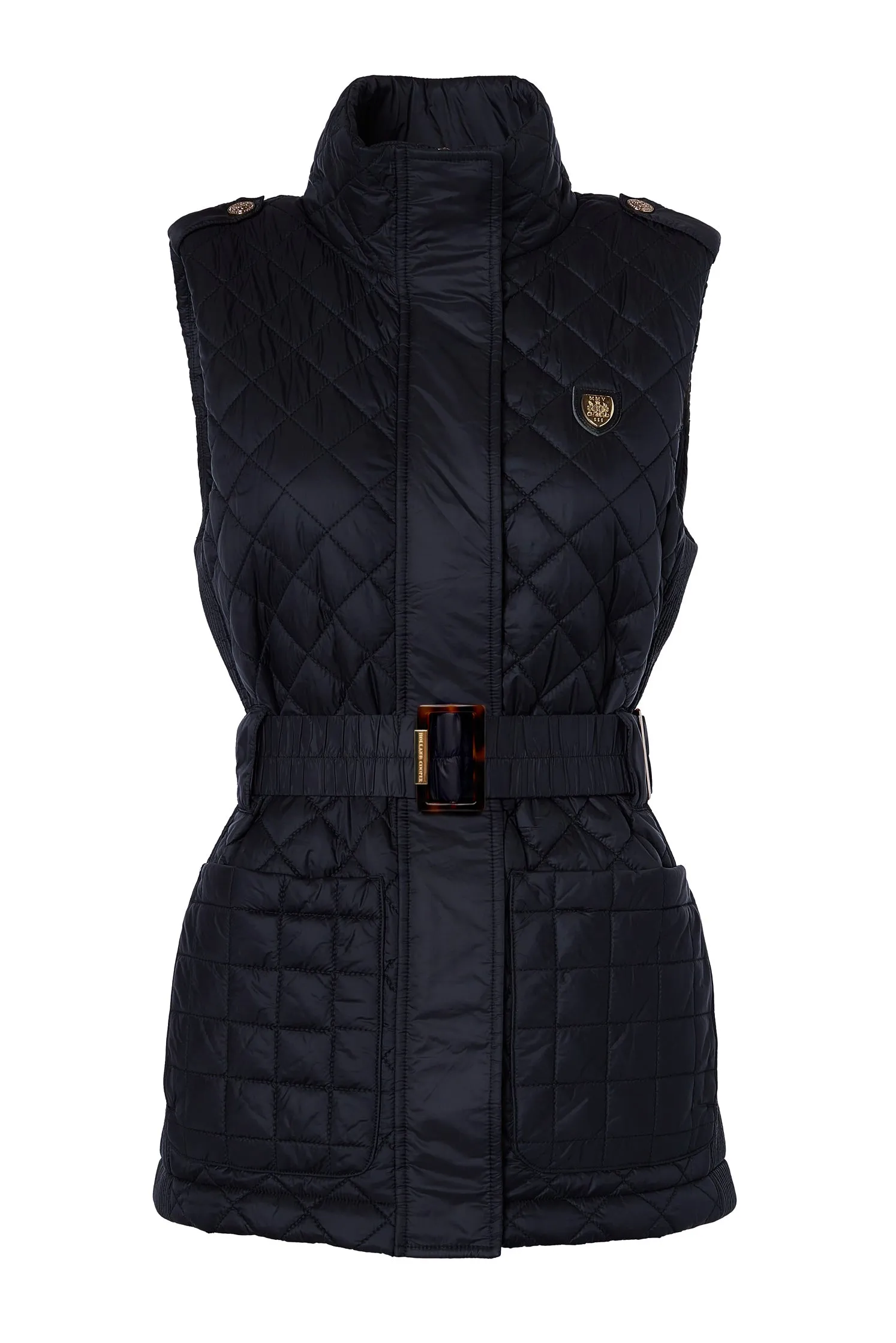 Juliana Belted Gilet (Black) sold by Holland Cooper product image thumbnail 4
