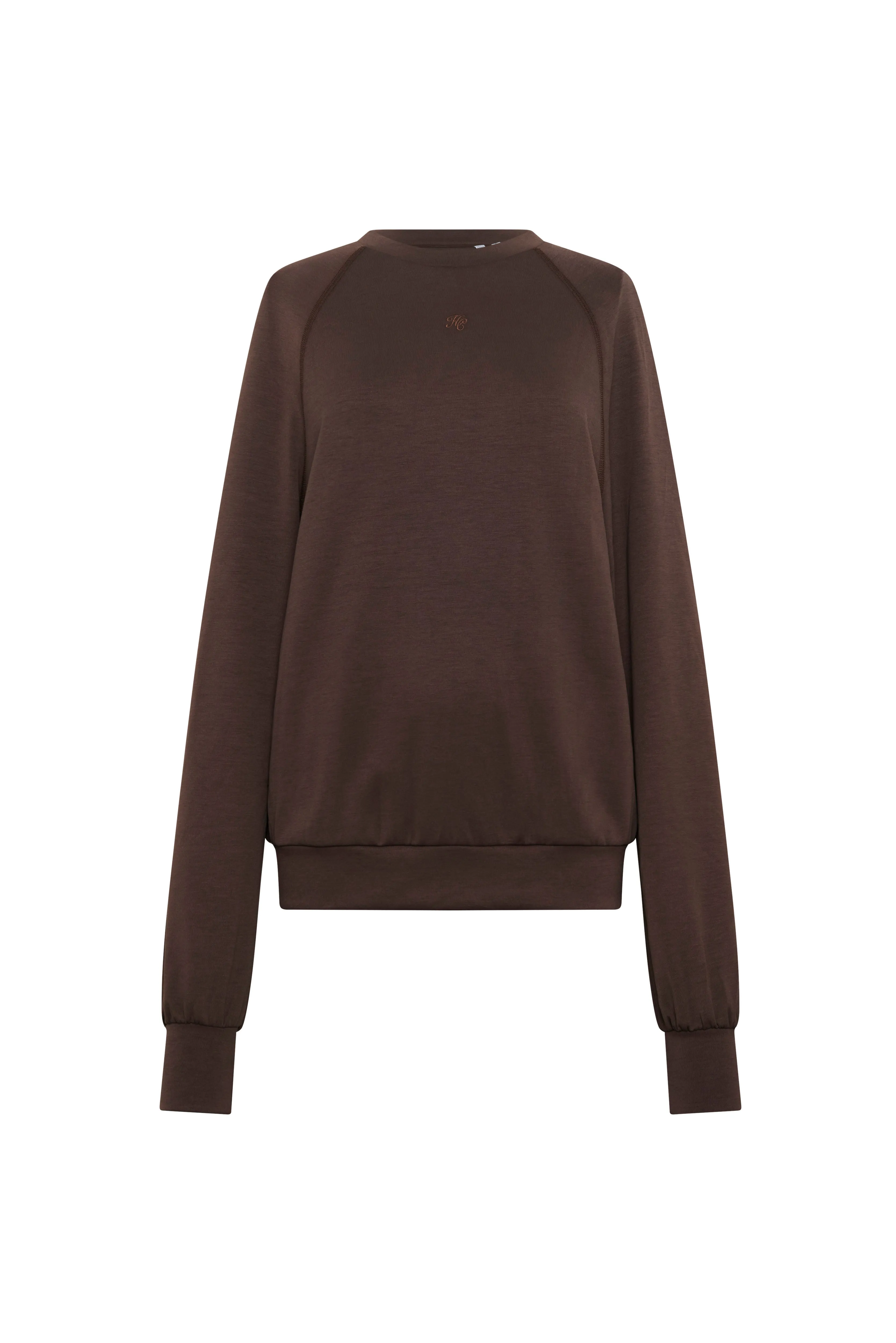 Artemis Crew Neck Sweat (Chocolate) sold by Holland Cooper product image thumbnail 5