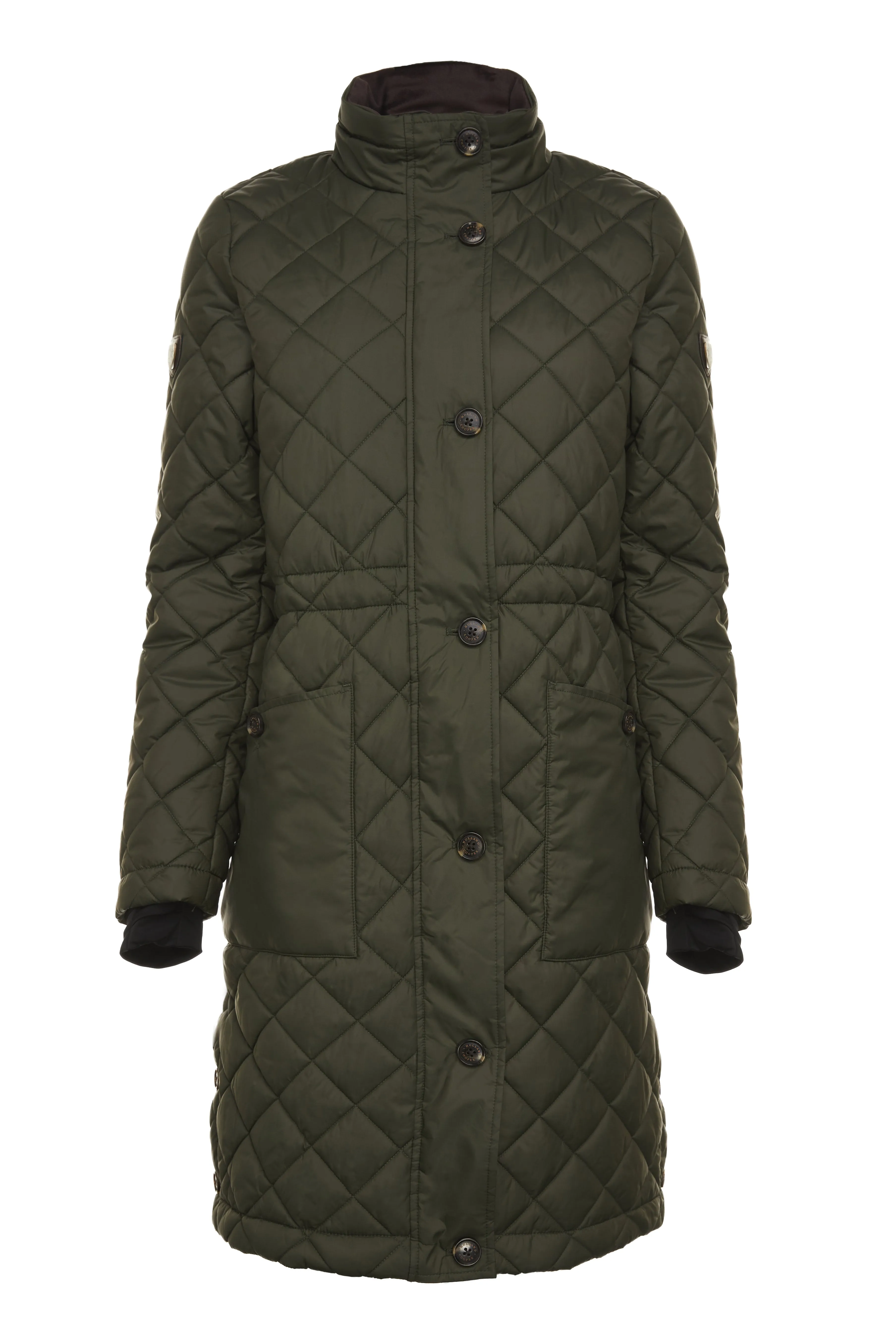 Painswick Quilted Coat (Twilight Khaki) sold by Holland Cooper product image thumbnail 4