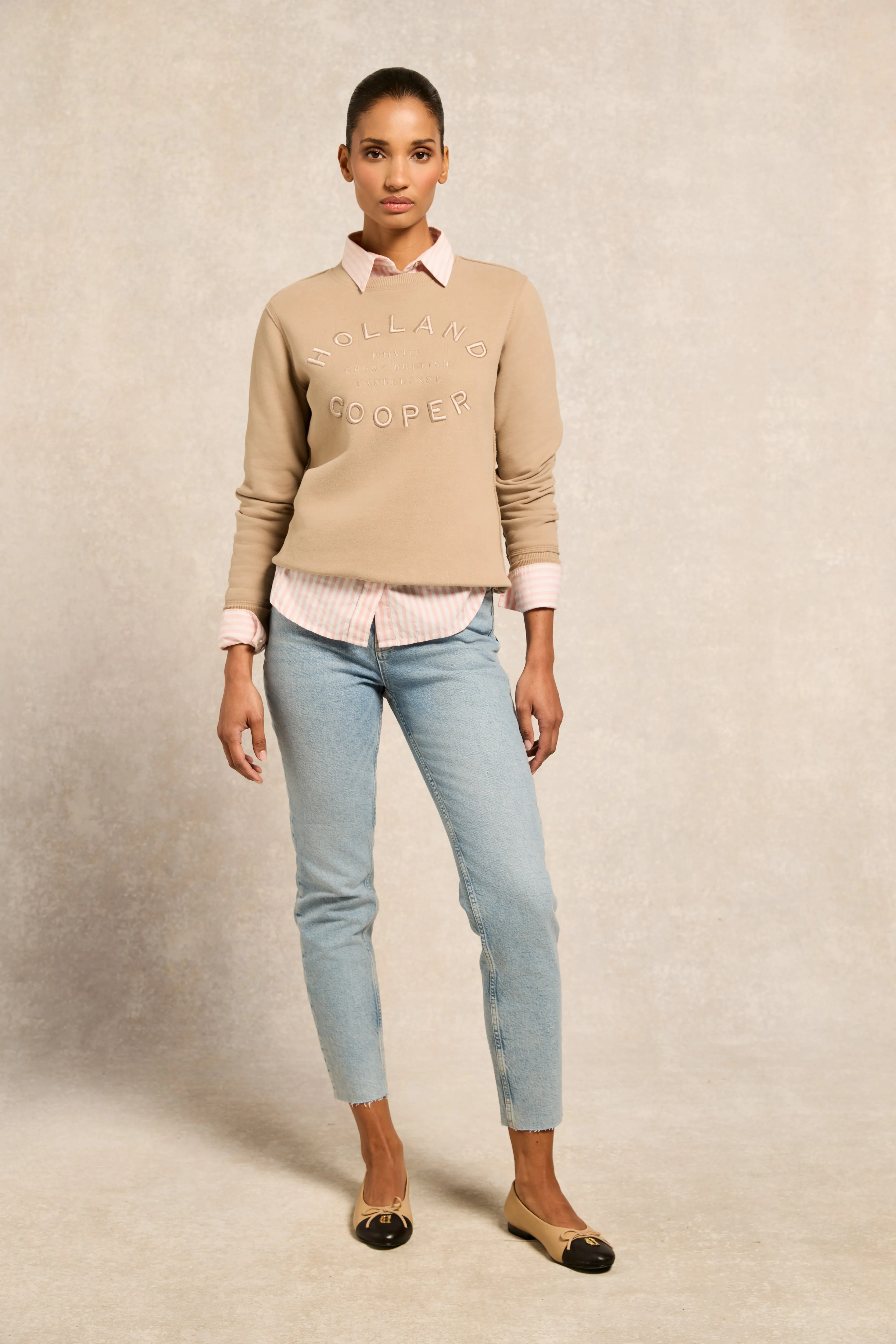 Varsity Crew (Oatmeal) sold by Holland Cooper product image thumbnail 2