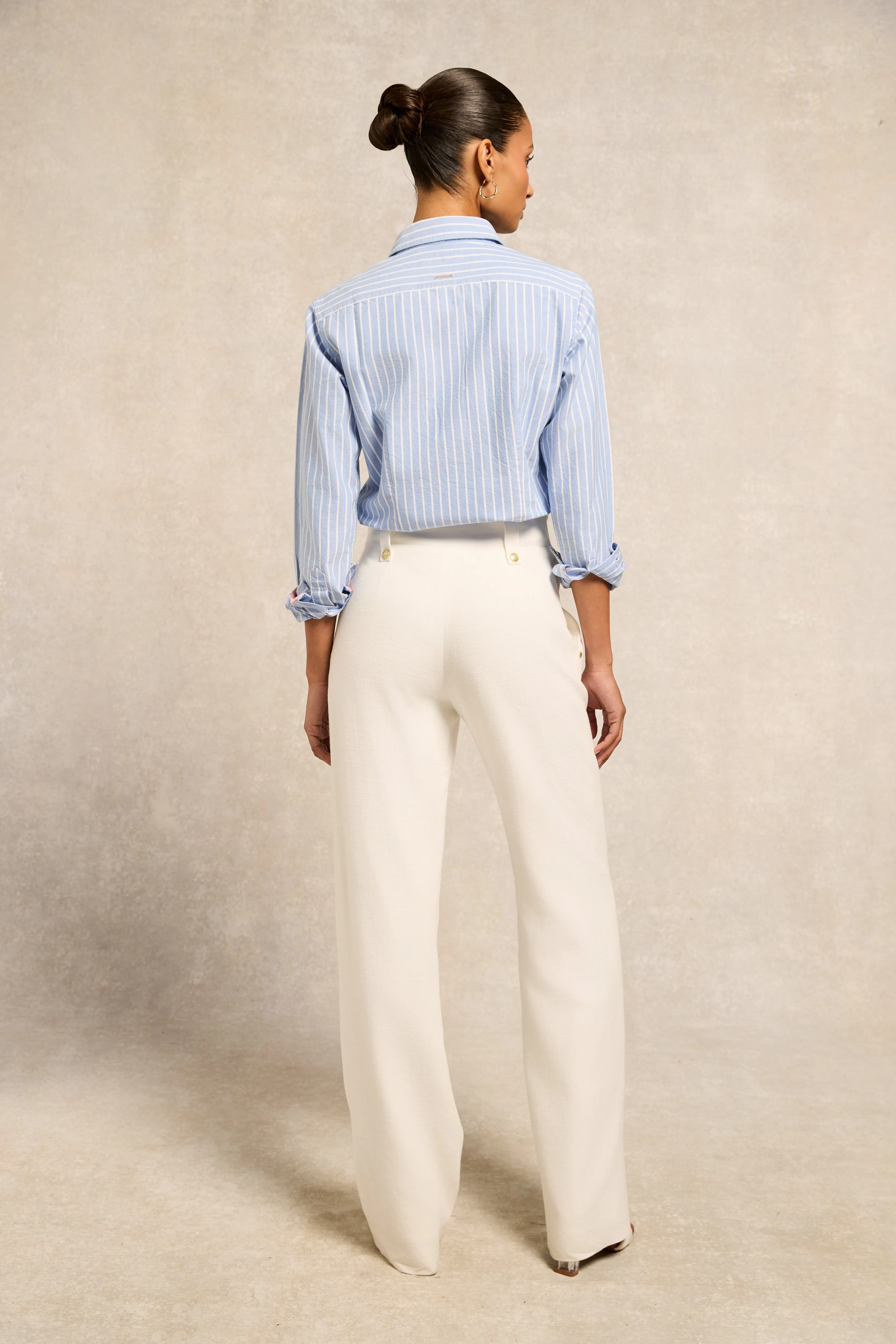 Oxford Shirt (Sky Blue Stripe) sold by Holland Cooper product image thumbnail 5