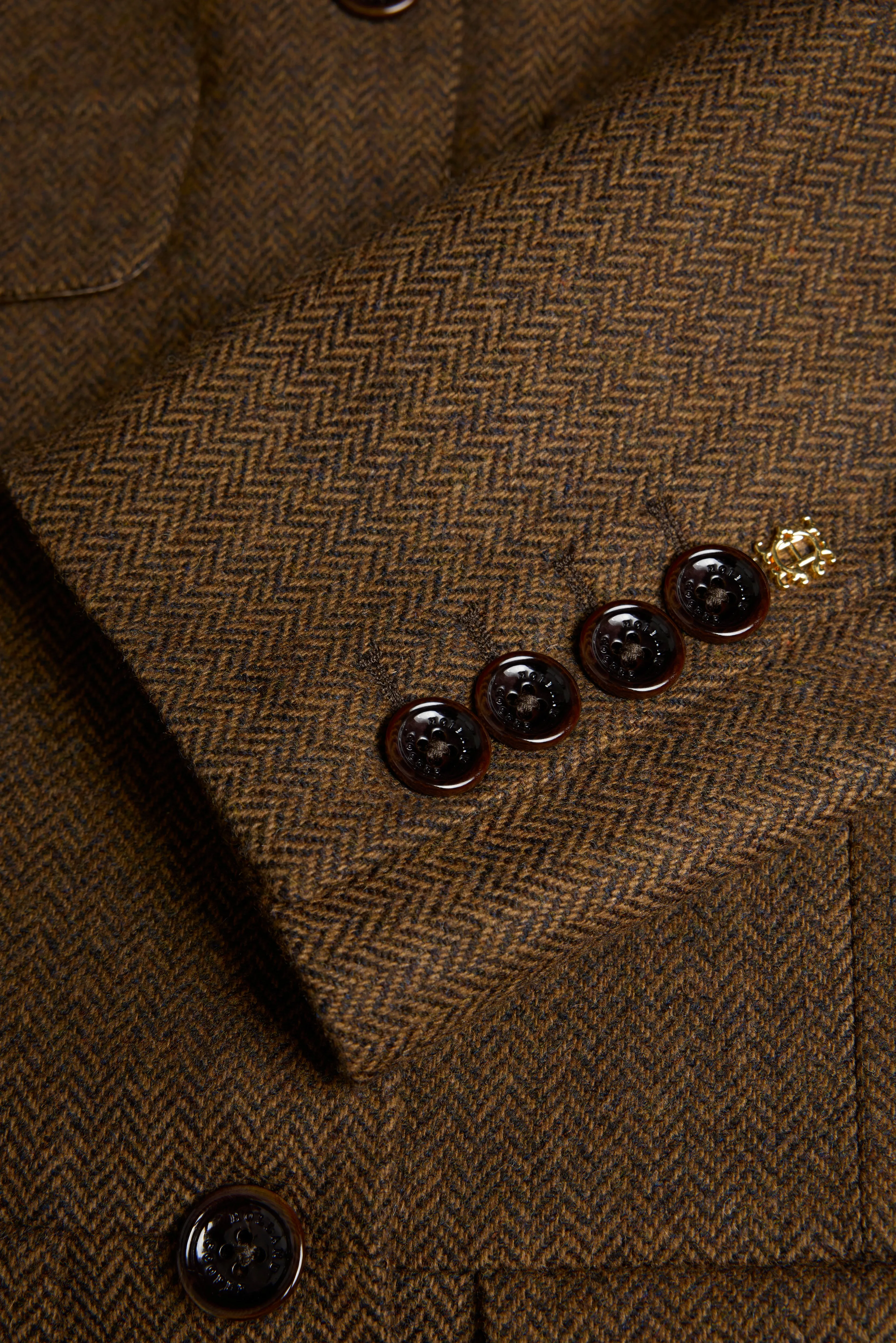 Tailored Peplum Jacket (Tobacco Herringbone) sold by Holland Cooper product image thumbnail 5