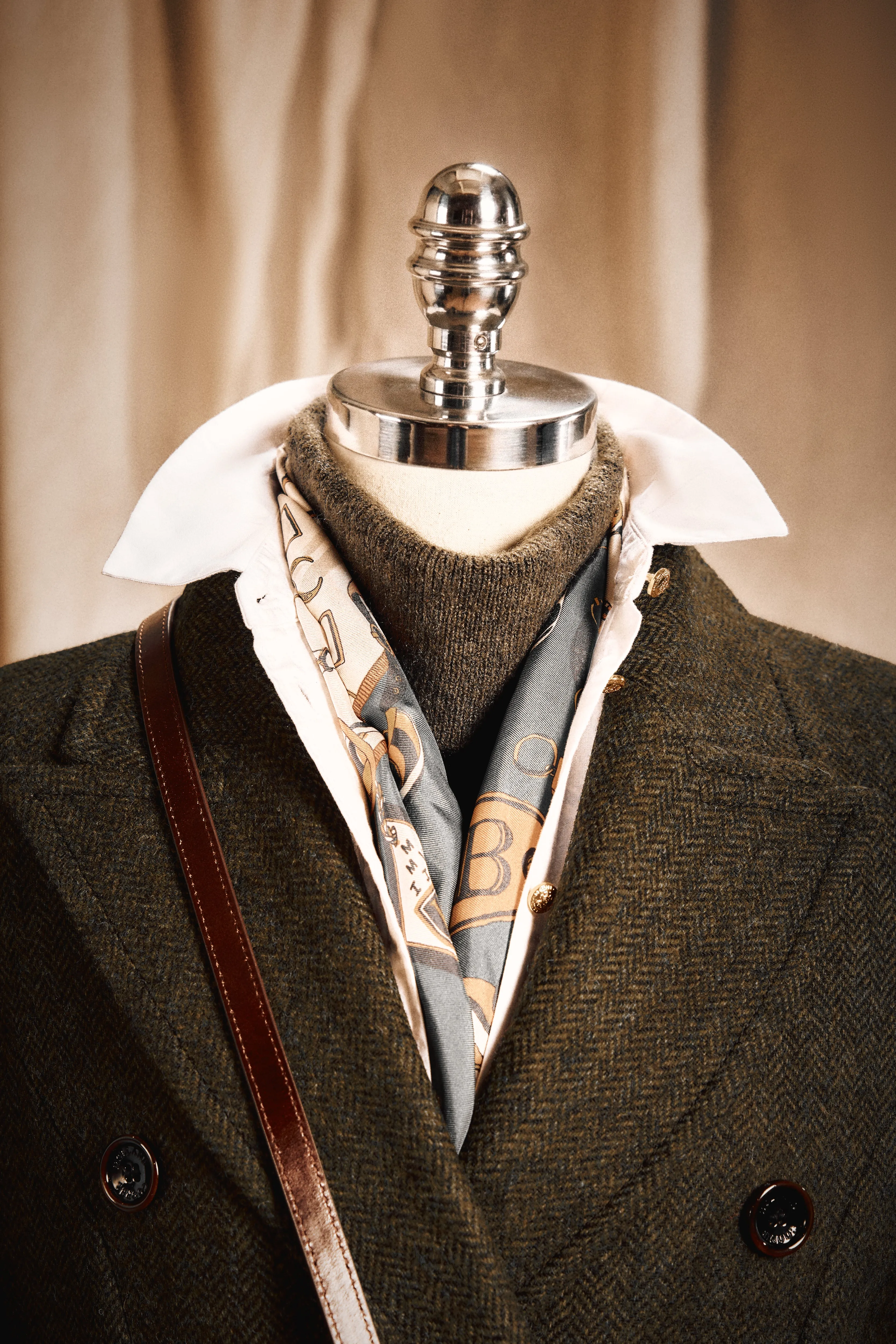 Kensington Coat (Dark Green Herringbone) sold by Holland Cooper product image thumbnail 3