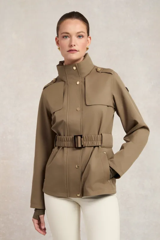 Rosedale Waterproof Jacket (Mink) made by Holland Cooper