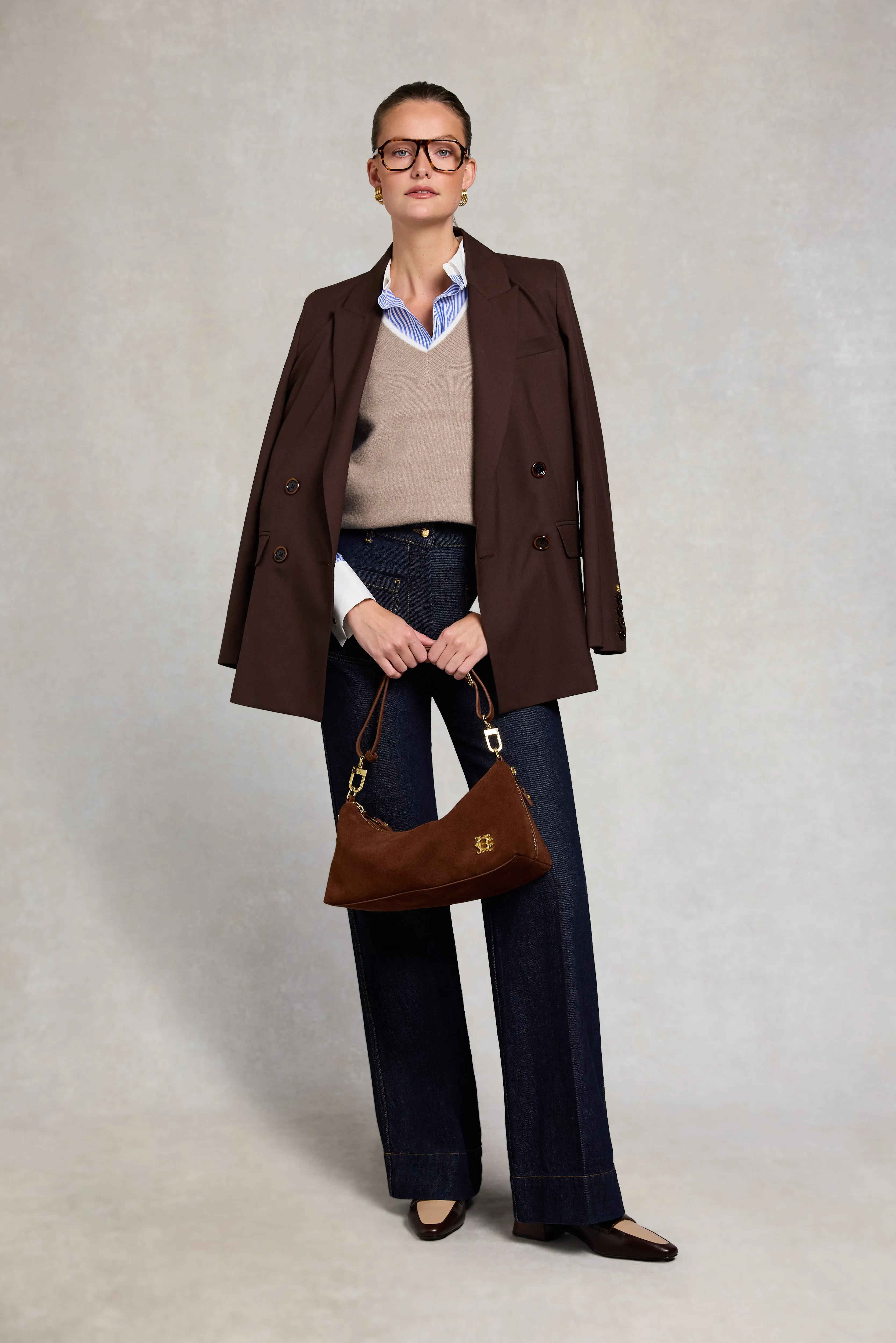 Louisa Shirt (Deep Blue Stripe) sold by Holland Cooper product image thumbnail 4