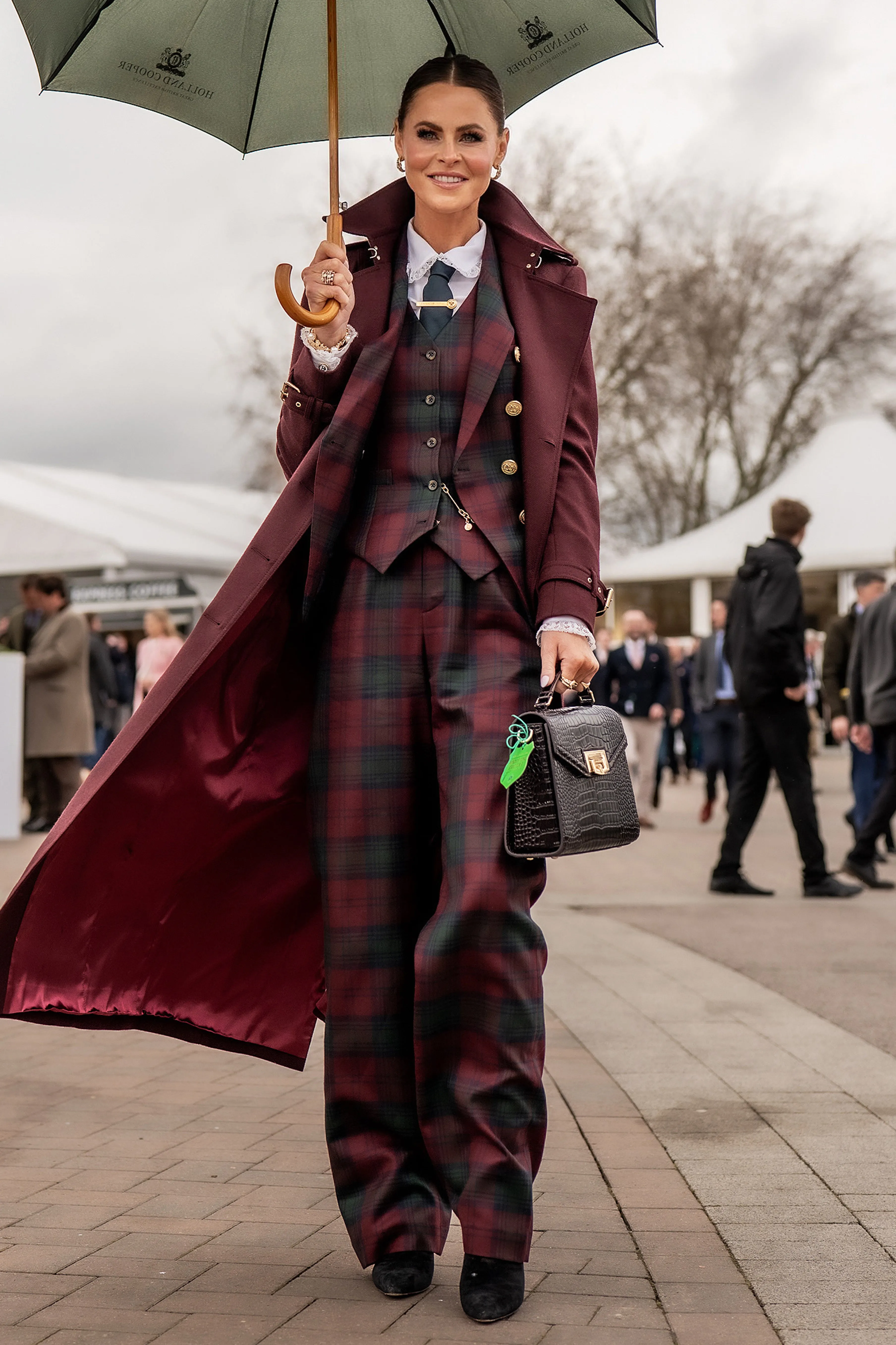 Jade's Mulberry Tartan Look sold by Holland Cooper product image thumbnail 3