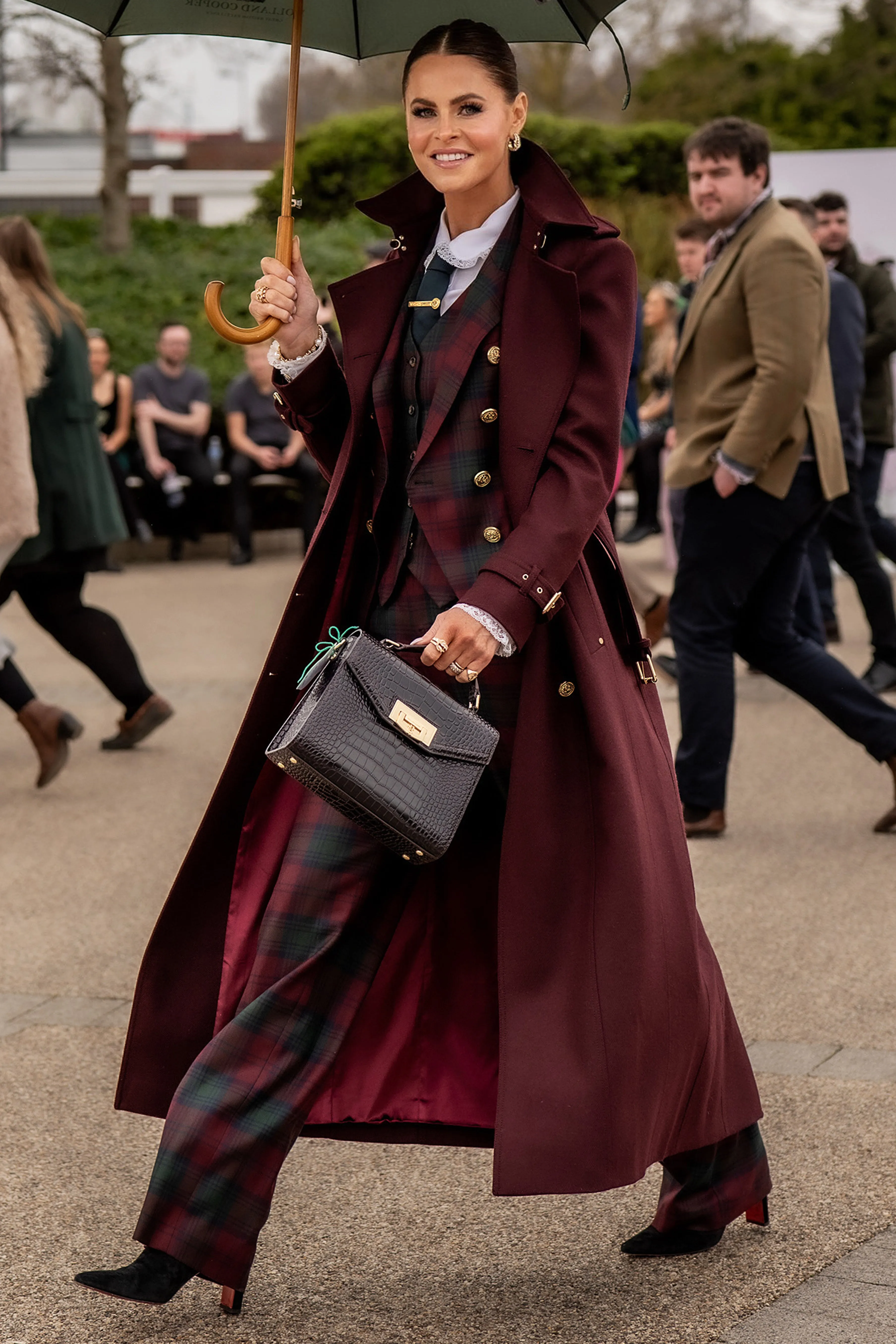 Jade's Mulberry Tartan Look sold by Holland Cooper product image thumbnail 2