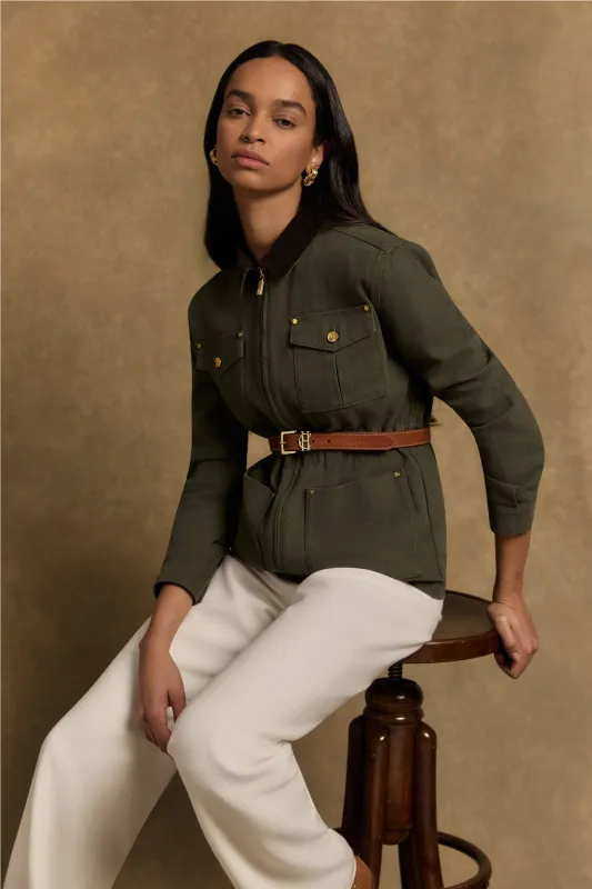 Artillery Barn Jacket (Hunter Green) made by Holland Cooper