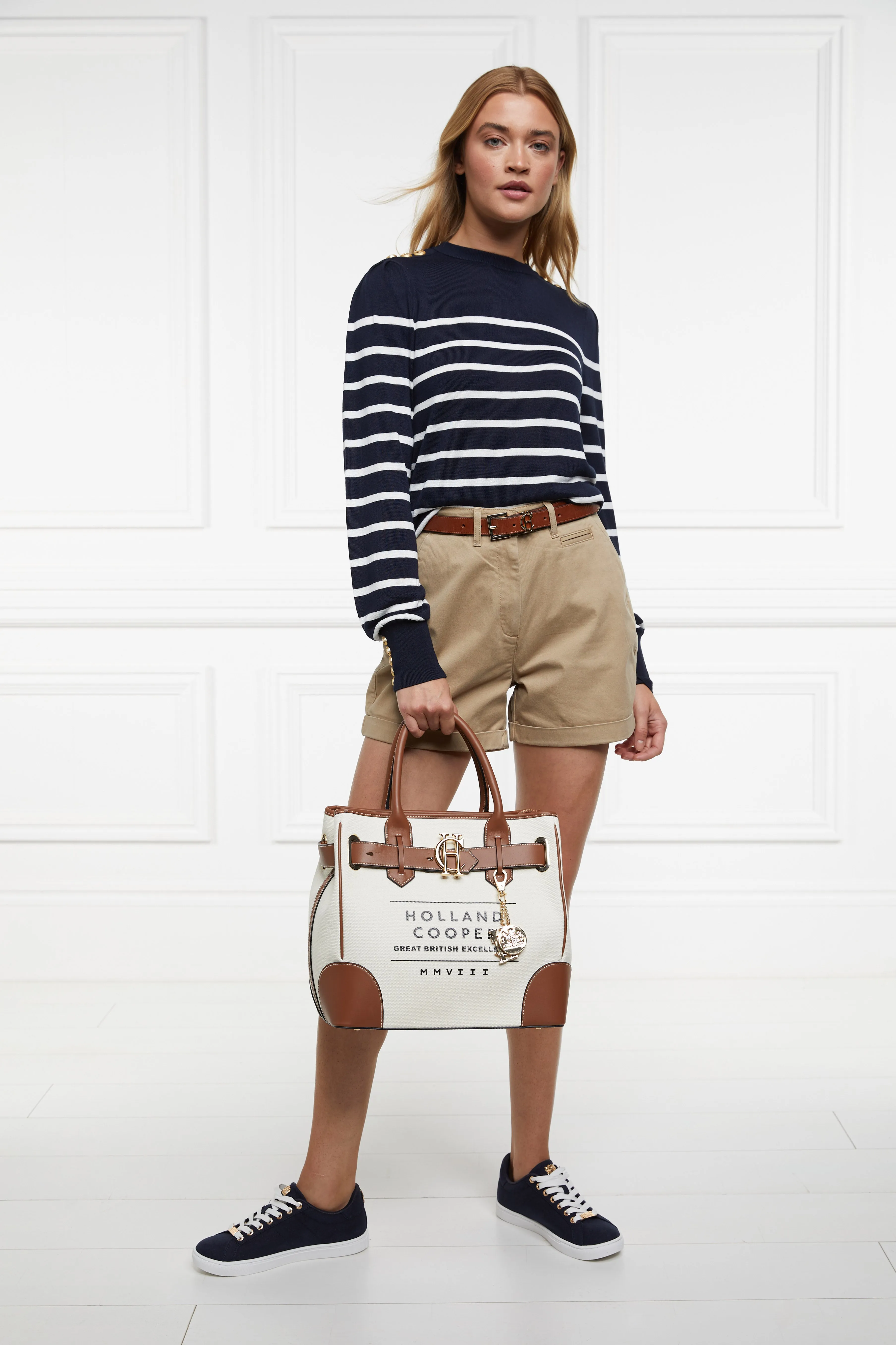 Arnesby Chino Short (Stone) sold by Holland Cooper product image thumbnail 3