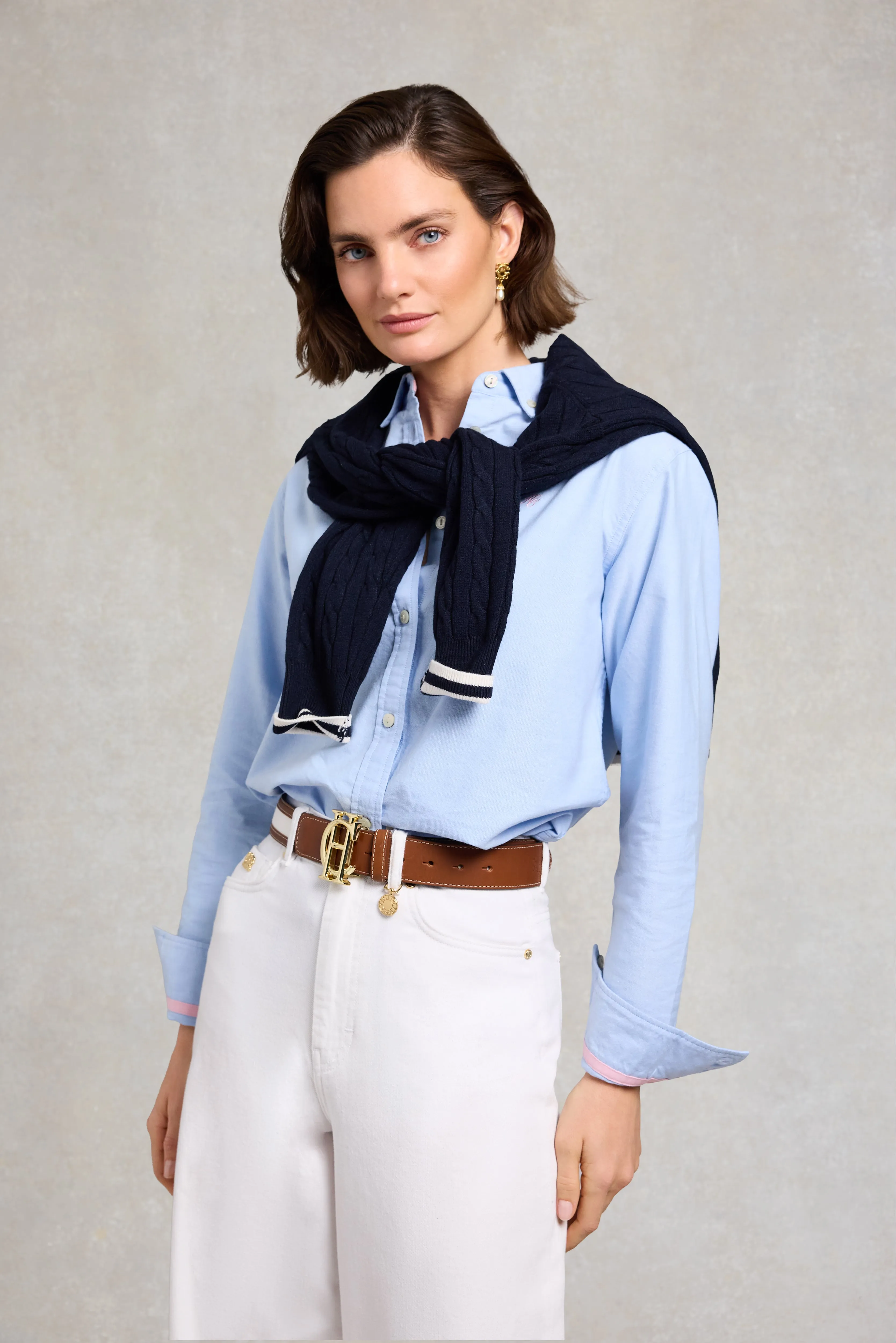 Oxford Shirt (Sky Blue) sold by Holland Cooper product image thumbnail 3