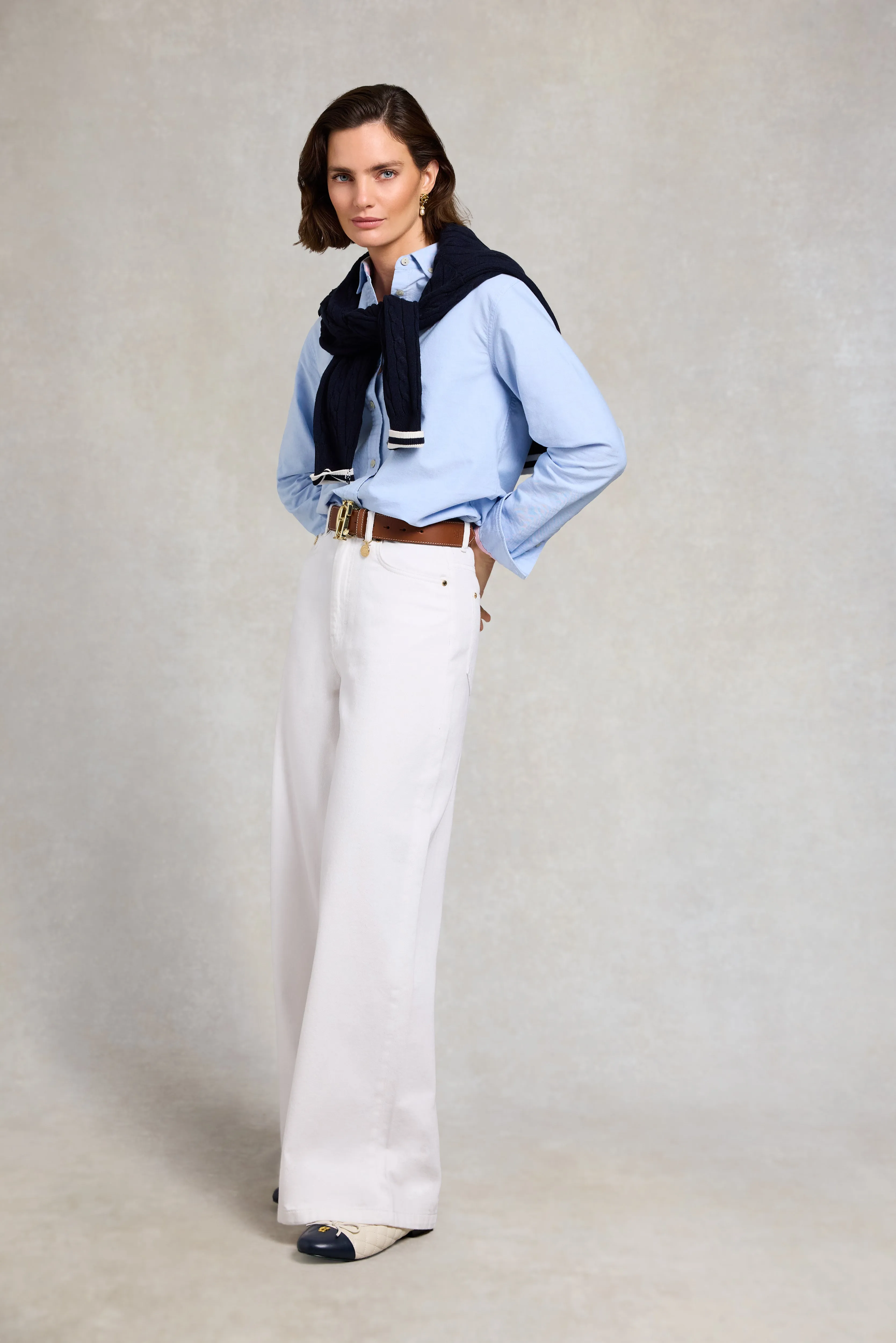 Oxford Shirt (Sky Blue) sold by Holland Cooper product image thumbnail 5