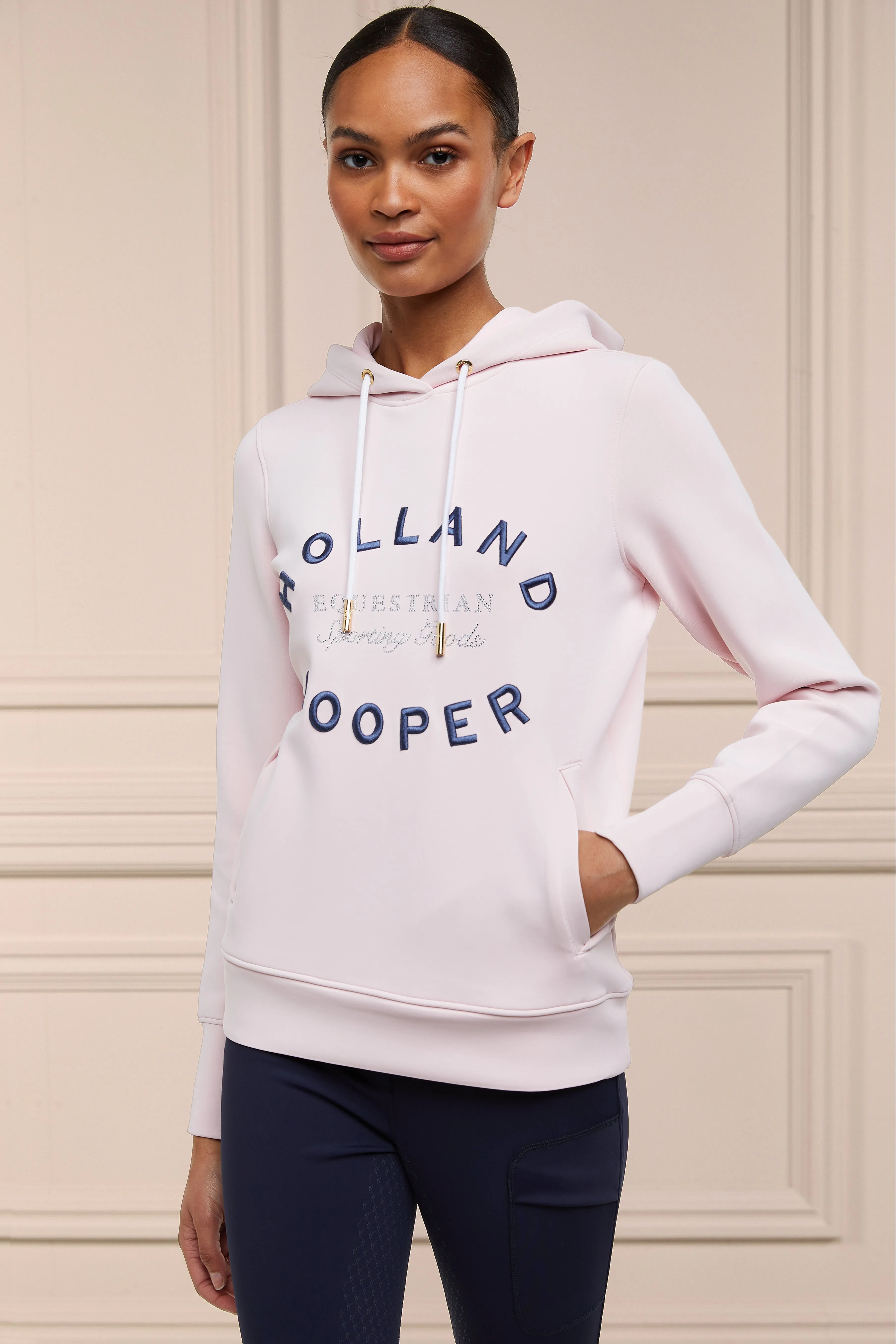 Crystal Hoodie (Blush) sold by Holland Cooper