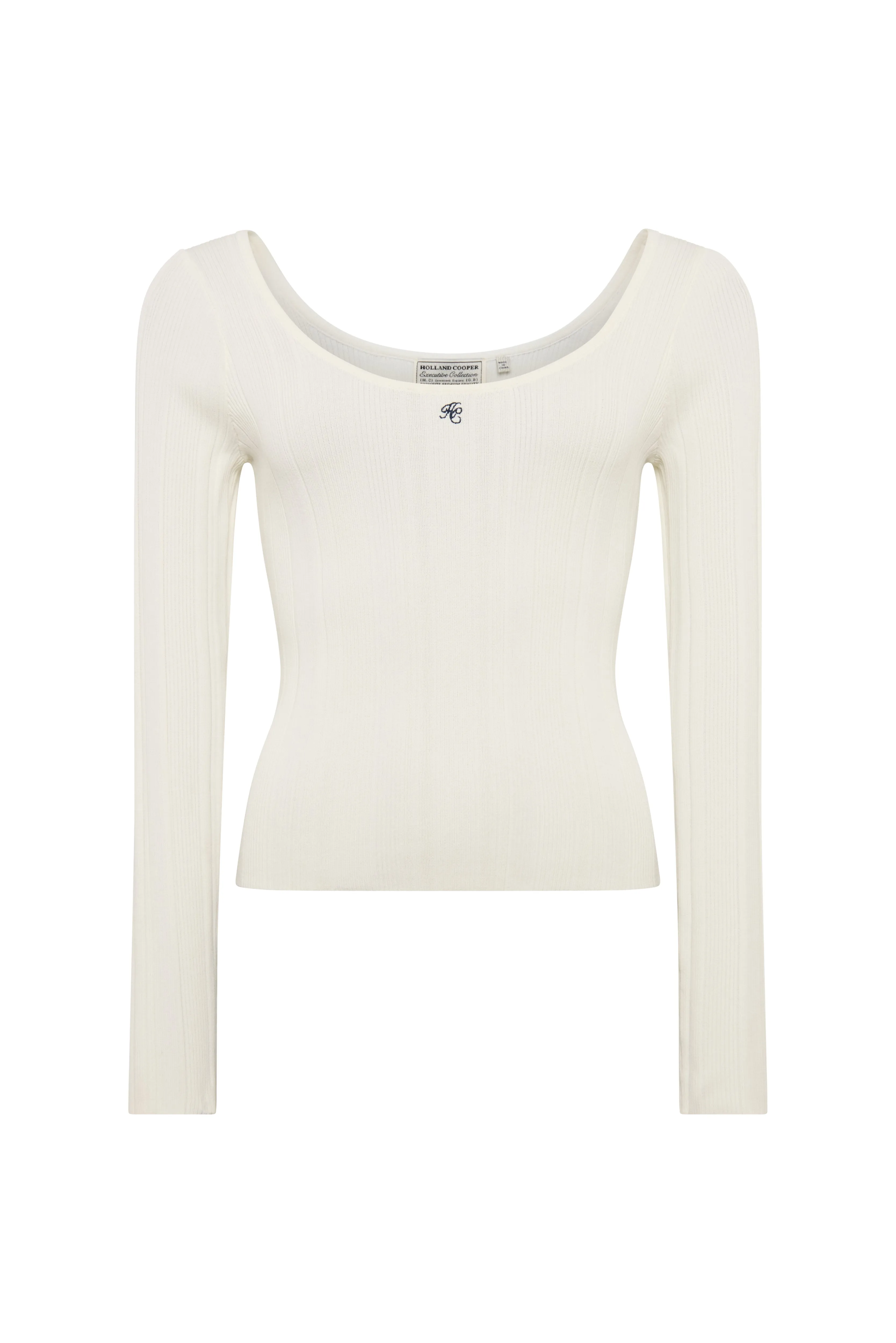 Ruby Knitted Longsleeve Top (Natural) sold by Holland Cooper product image thumbnail 5