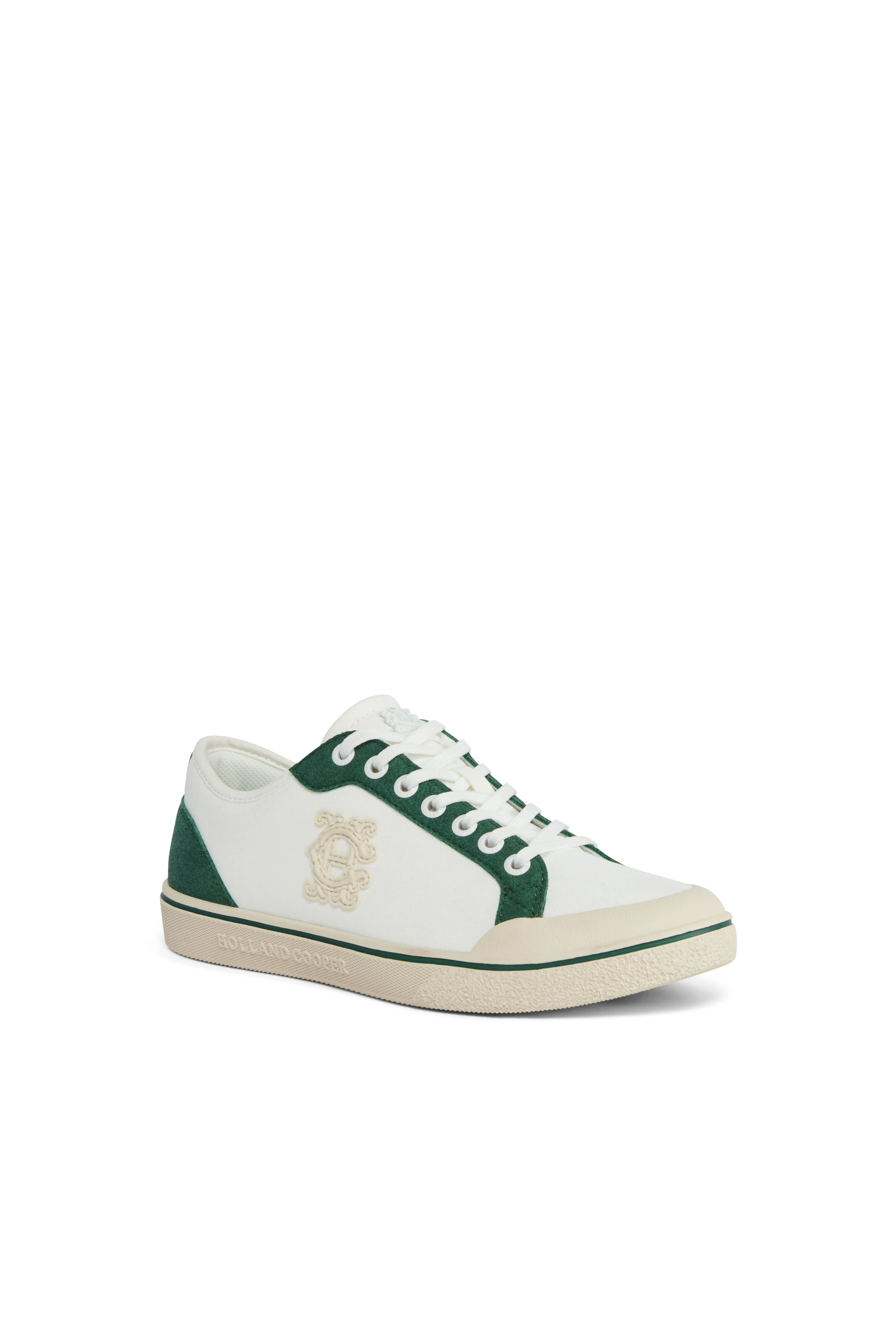 Mayfair Court Trainer (Off White Green) sold by Holland Cooper product image thumbnail 4