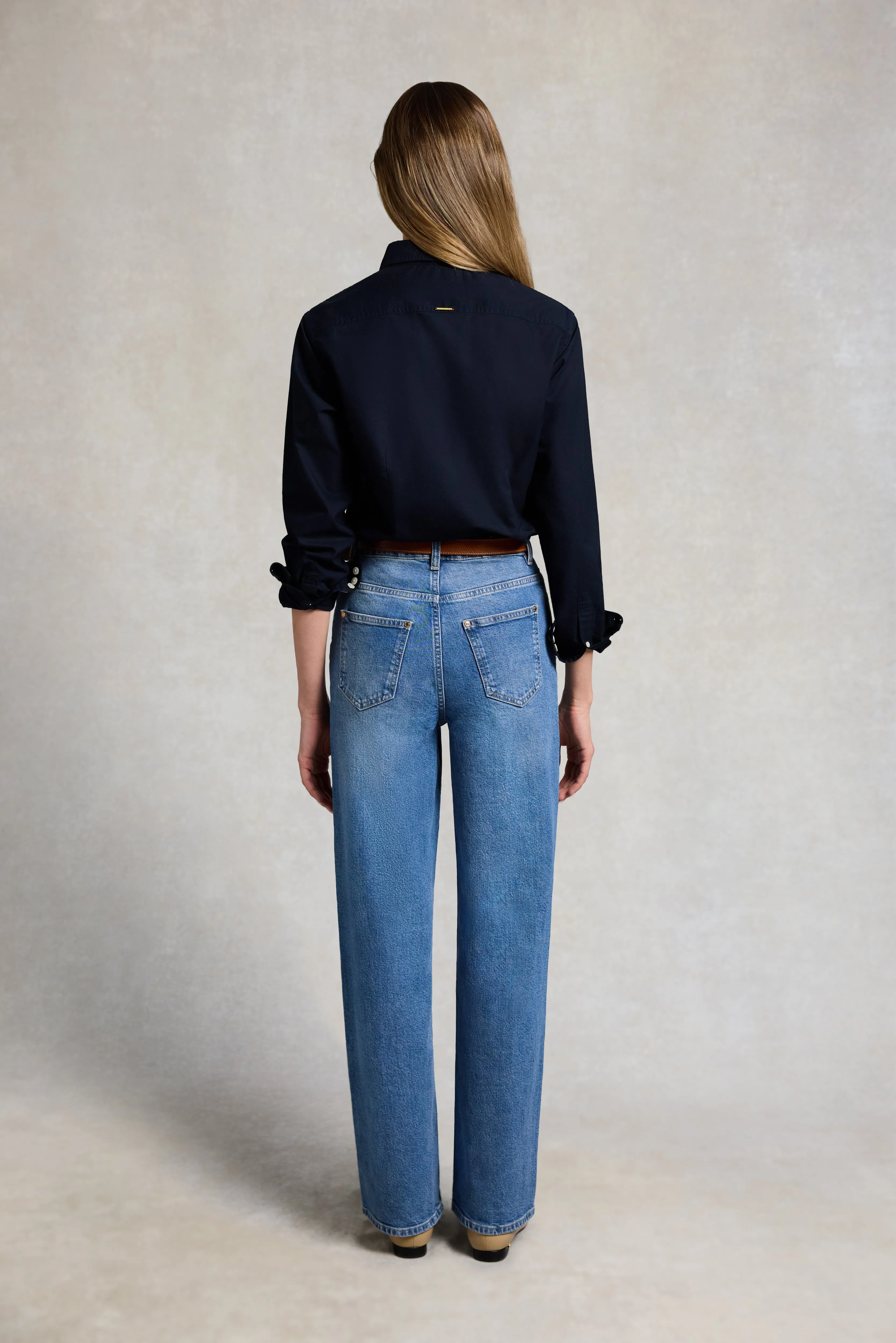 Oxford Shirt (Ink Navy) sold by Holland Cooper product image thumbnail 4