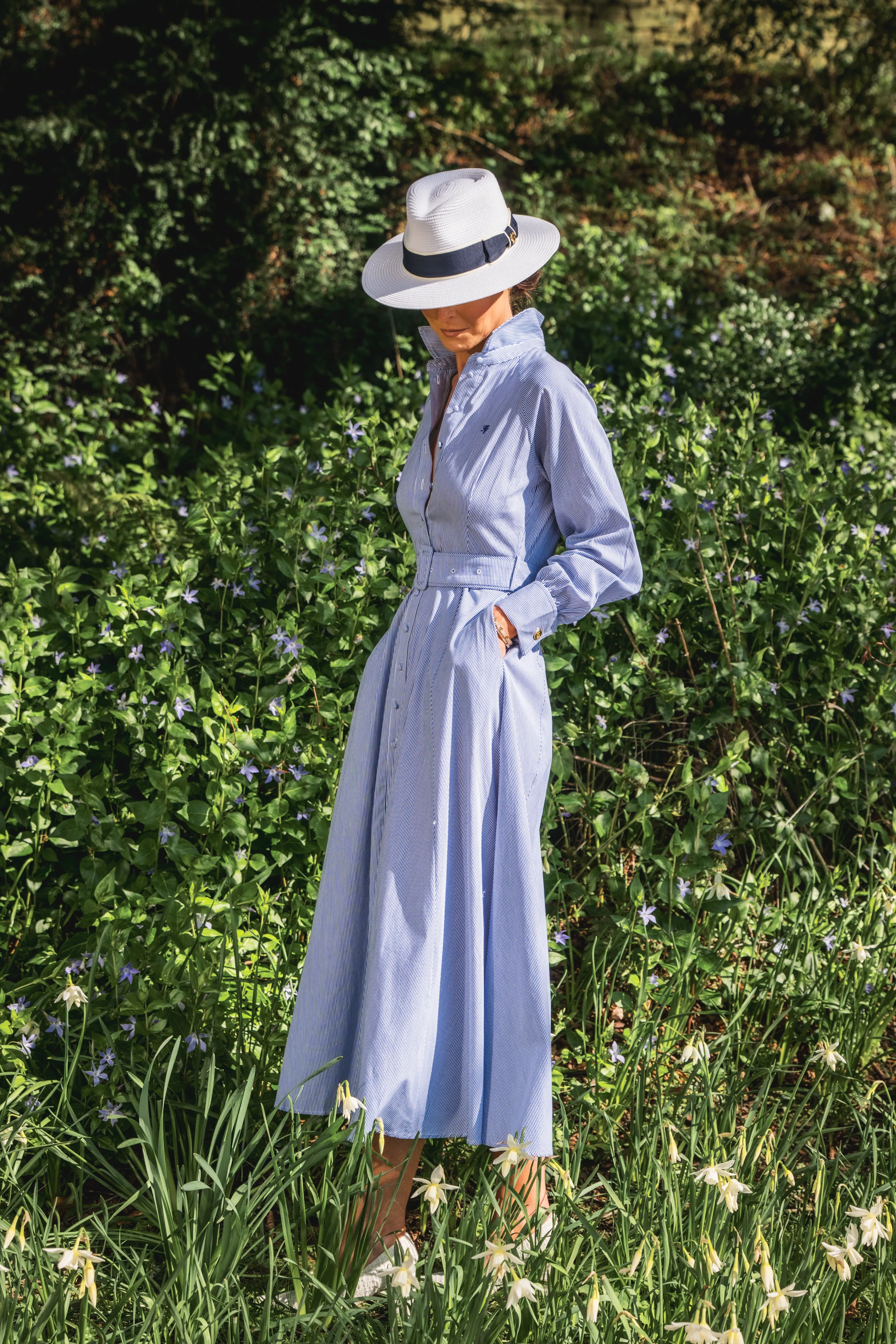Aimee Dress (Blue Stripe) sold by Holland Cooper product image thumbnail 4