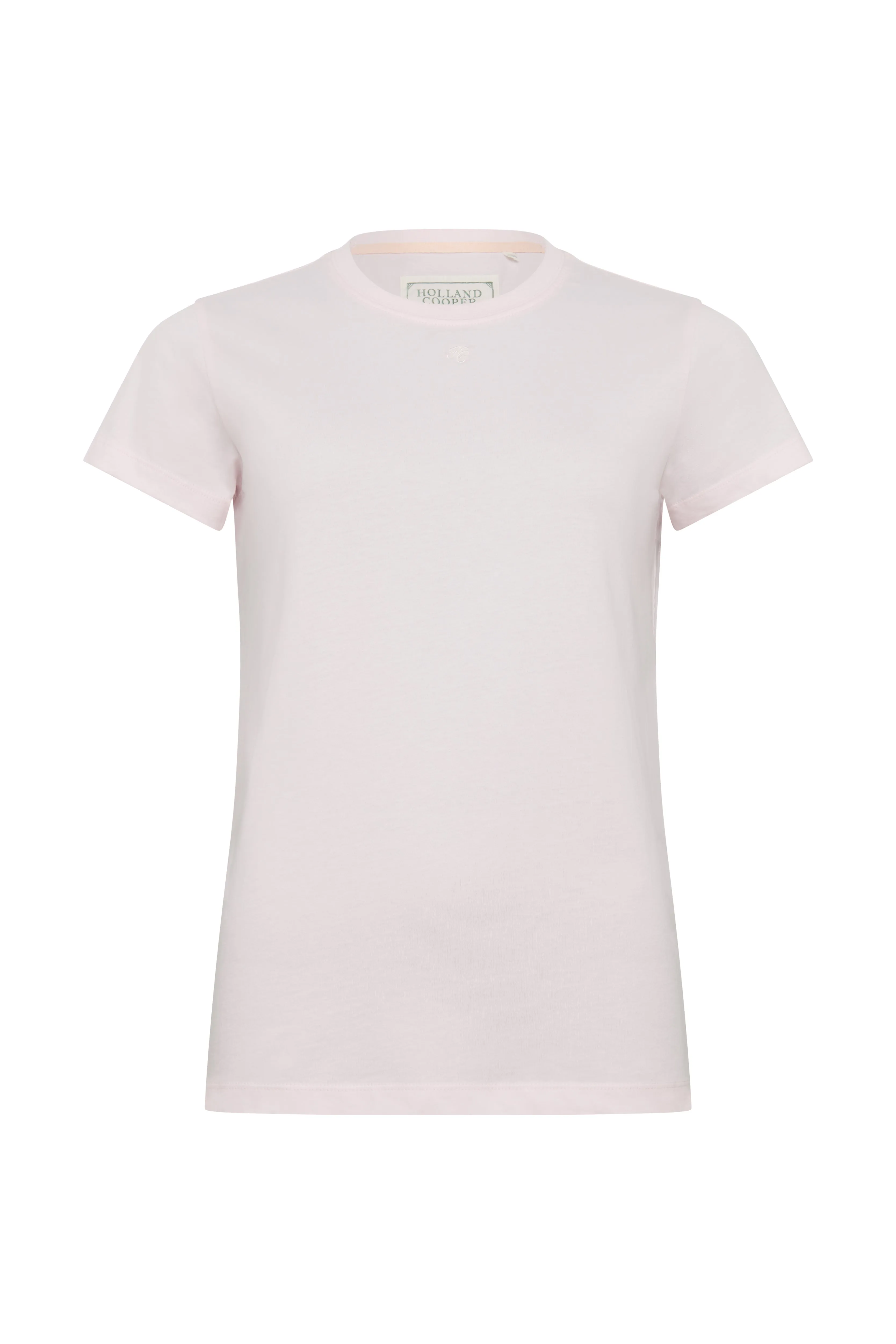Relaxed Fit Monogram Tee (Pale Pink) sold by Holland Cooper product image thumbnail 5