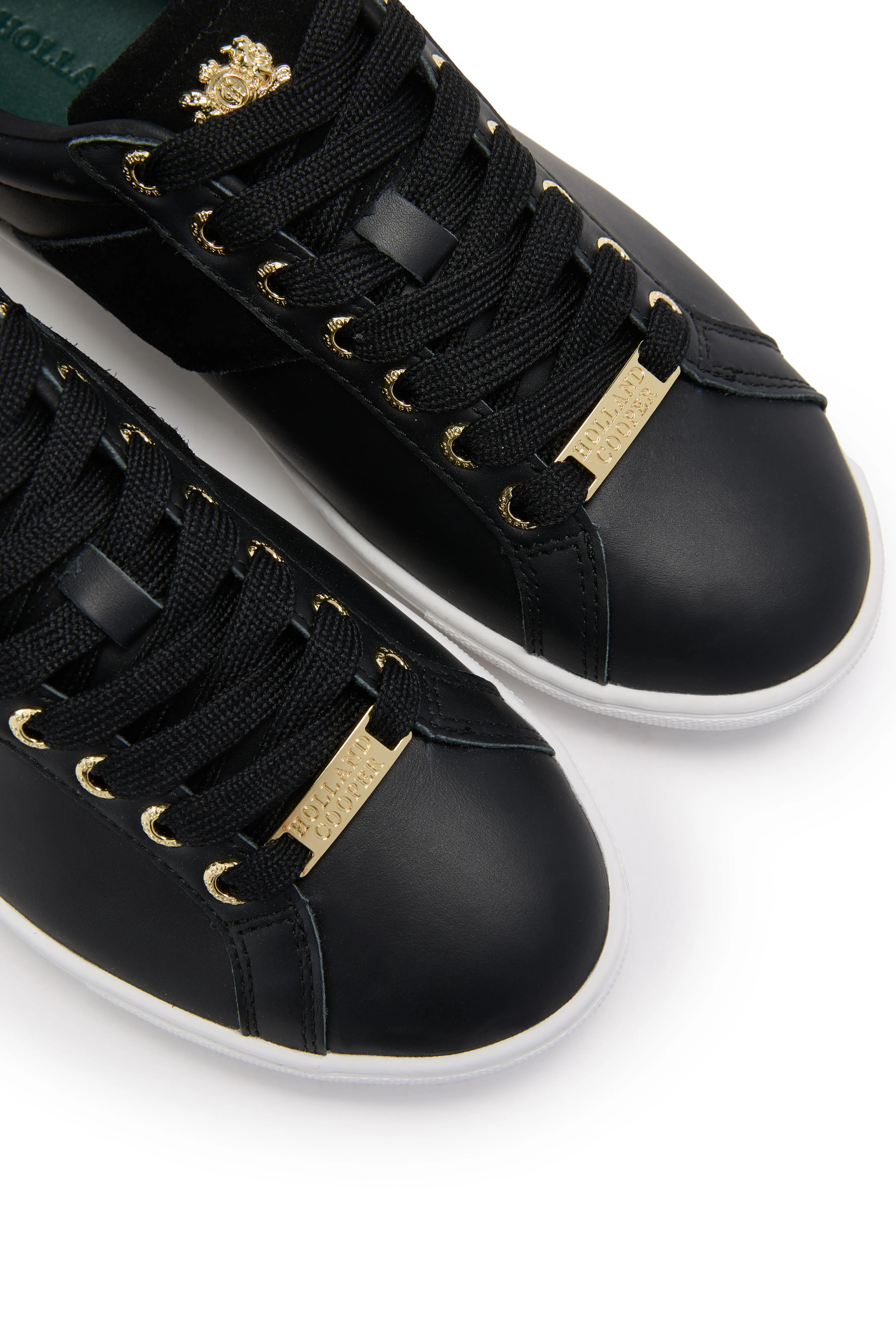 Knightsbridge Court Trainer (Black) sold by Holland Cooper product image thumbnail 4