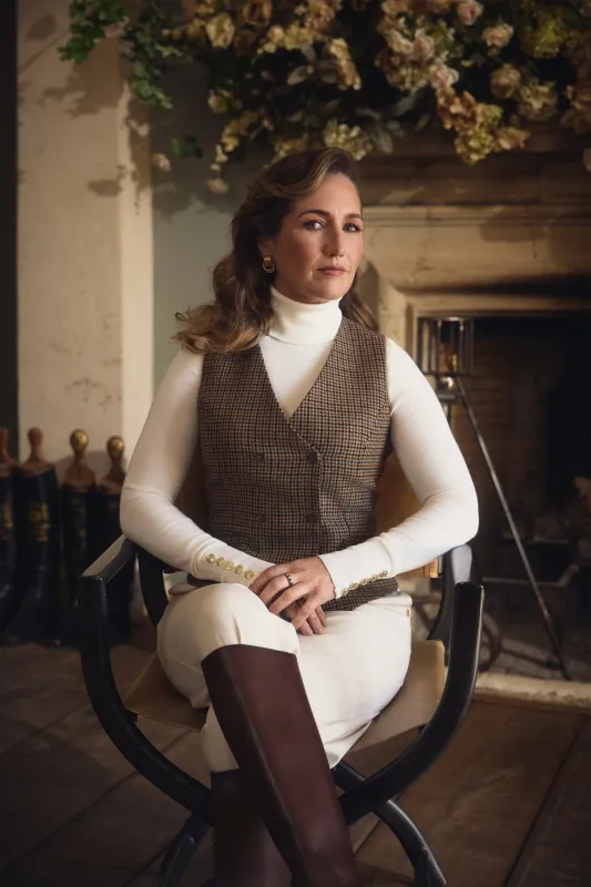 Laura Collett's Abbot Check Tweed Look made by Holland Cooper