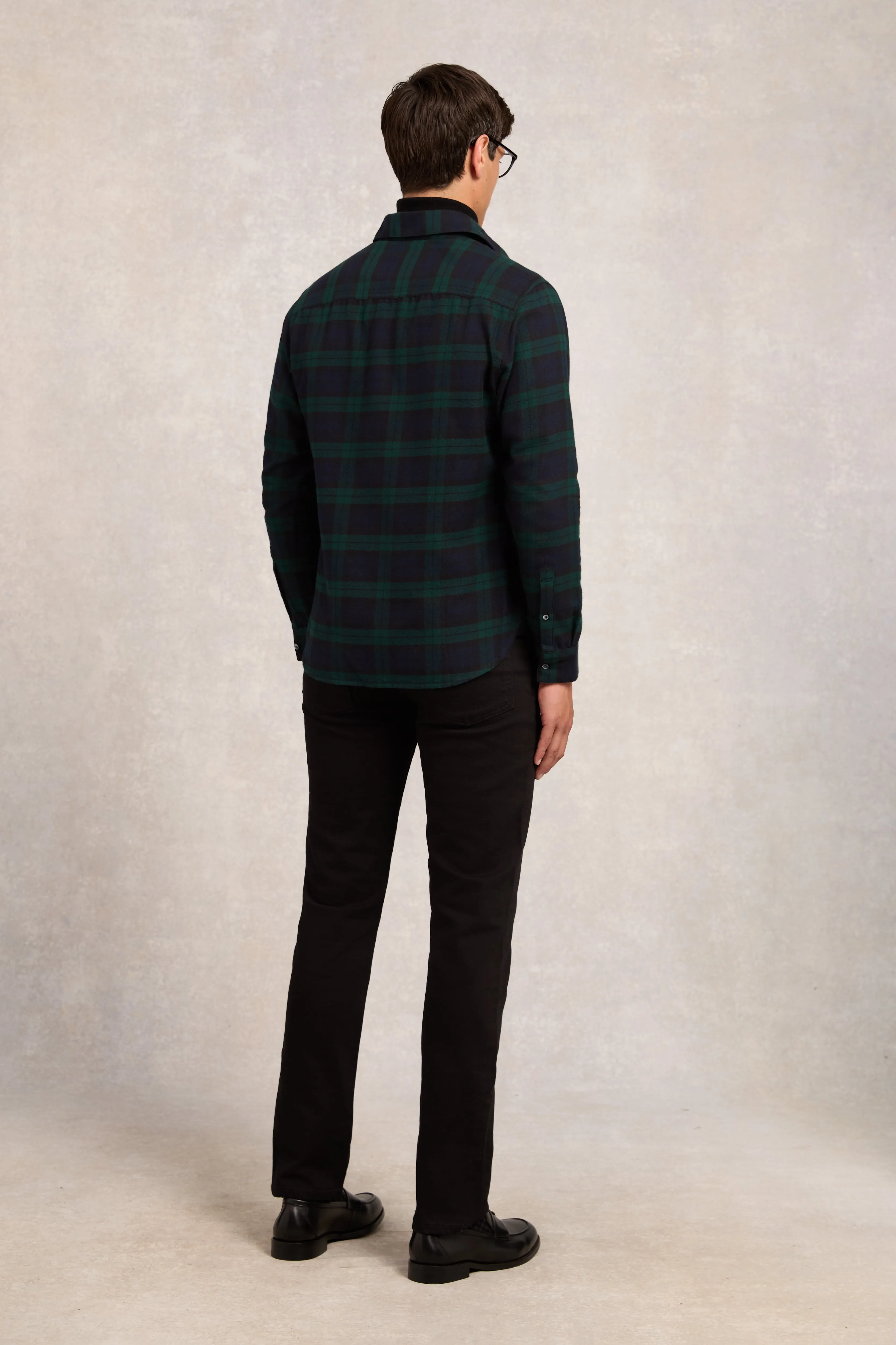 Classic Button Down Shirt (Brushed Blackwatch) sold by Holland Cooper product image thumbnail 2