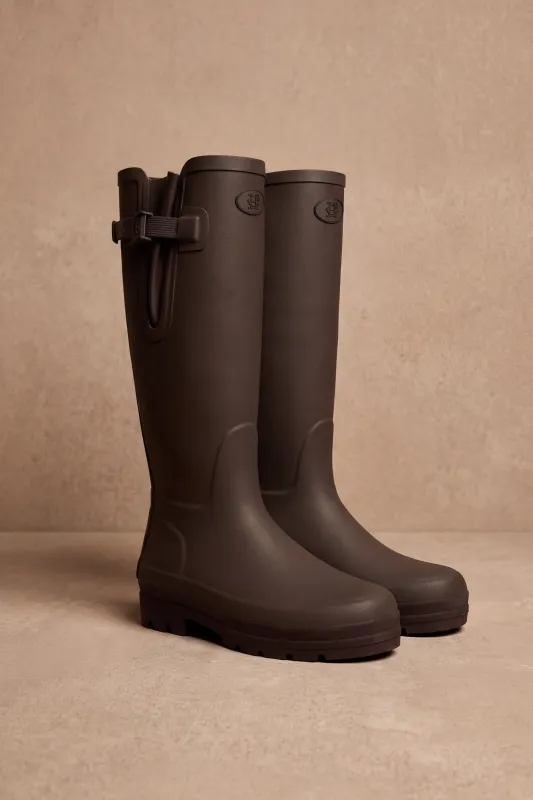 Men's Farnley Wellington (Chocolate) made by Holland Cooper