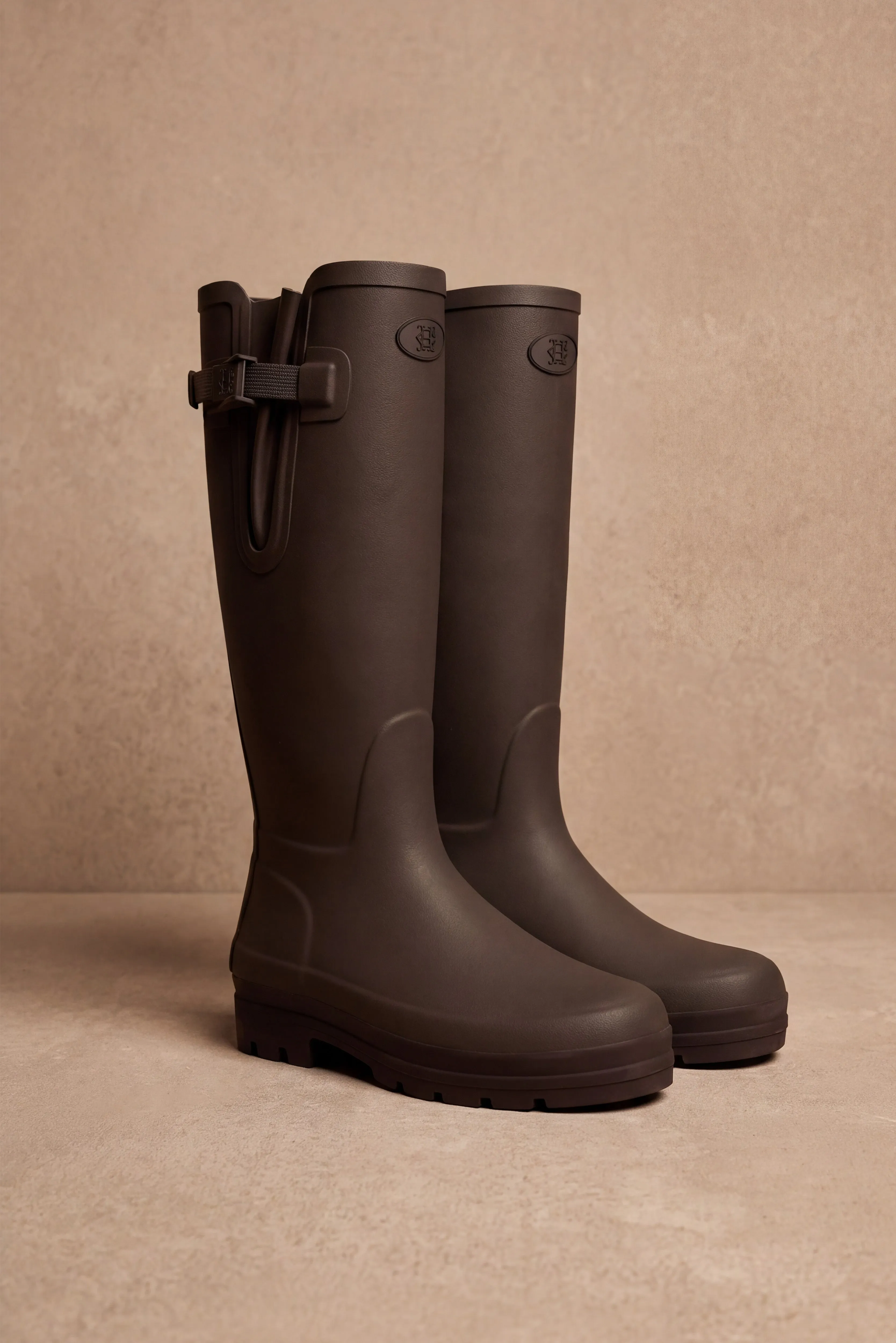 Men's Farnley Wellington (Chocolate) sold by Holland Cooper