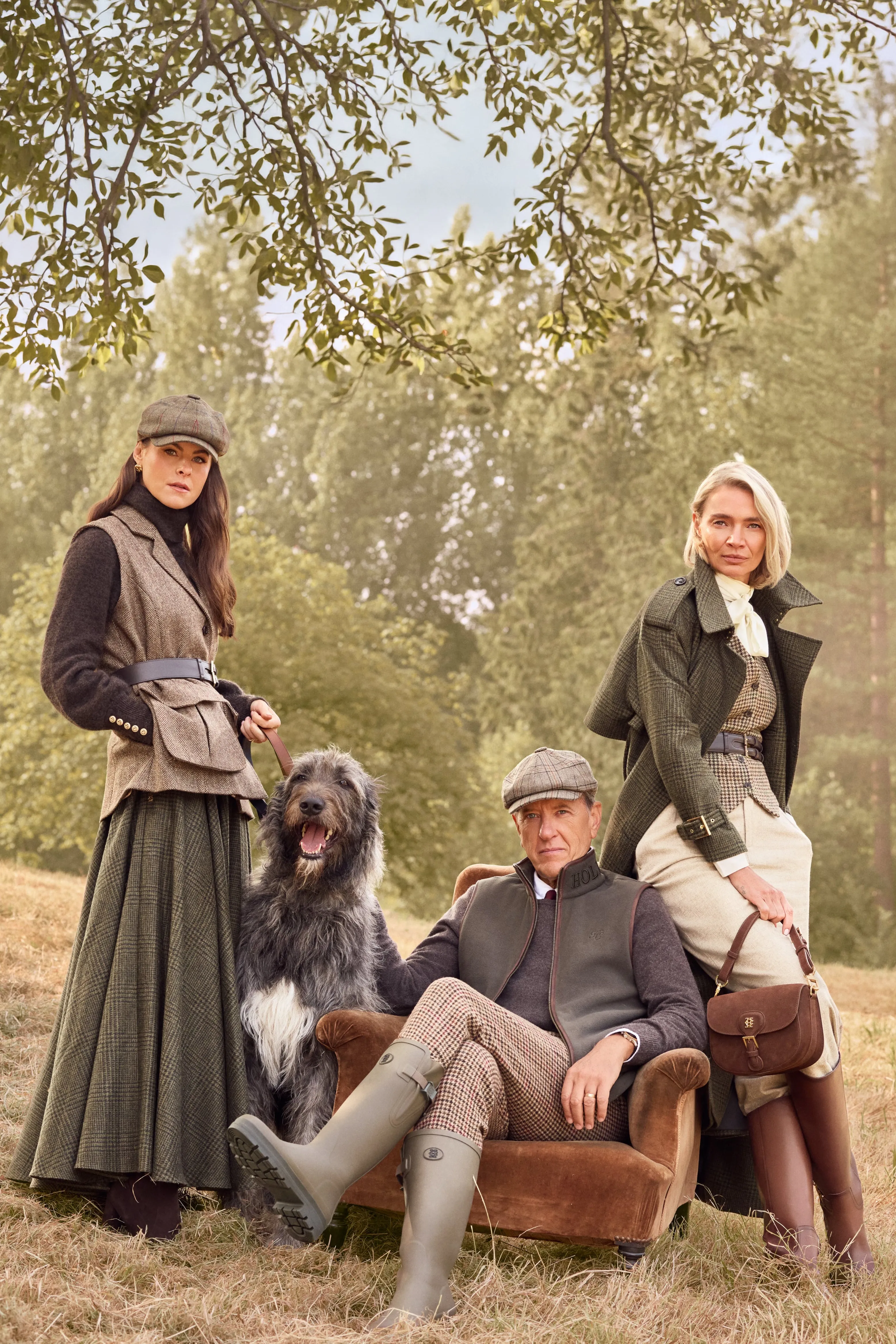 Men's Farnley Wellington (Hunter Green) sold by Holland Cooper product image thumbnail 2