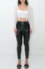 PRIYA L/S Mesh Bra Cup Style Crop Top sold by Shop 20
